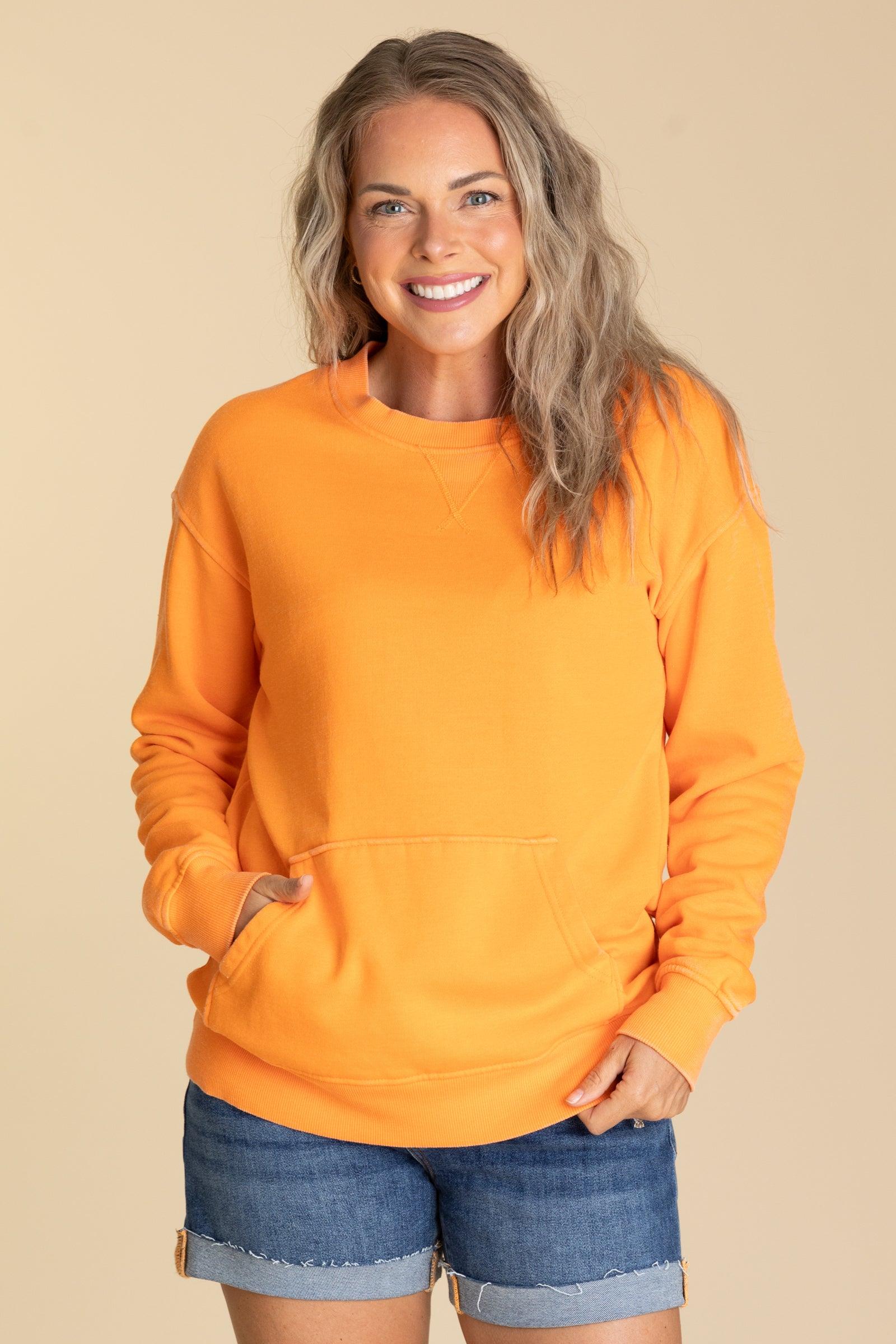 Pigment Dyed Cozy Campfire Sweatshirt Product Image