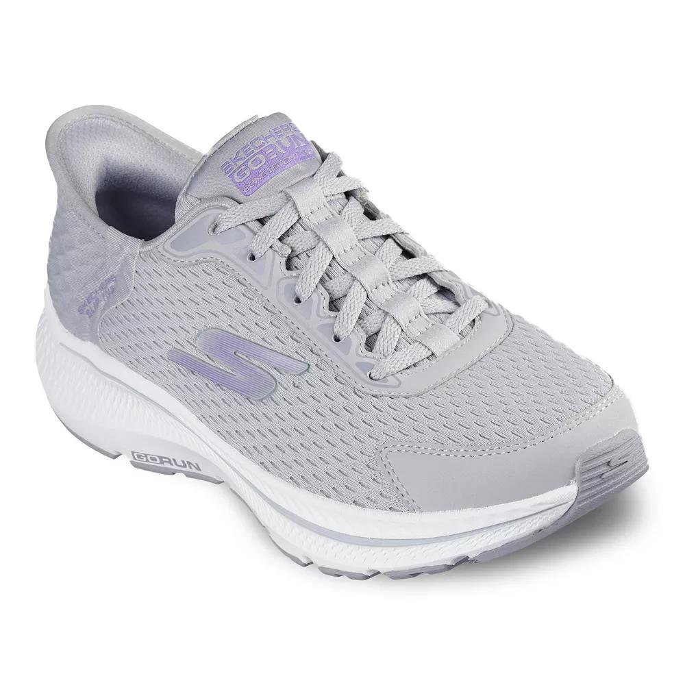 Skechers Hands Free Slip-ins® Go Run Consistent 2.0 Endure Women's Athletic Shoes, Size: 6, Gray Purple Product Image