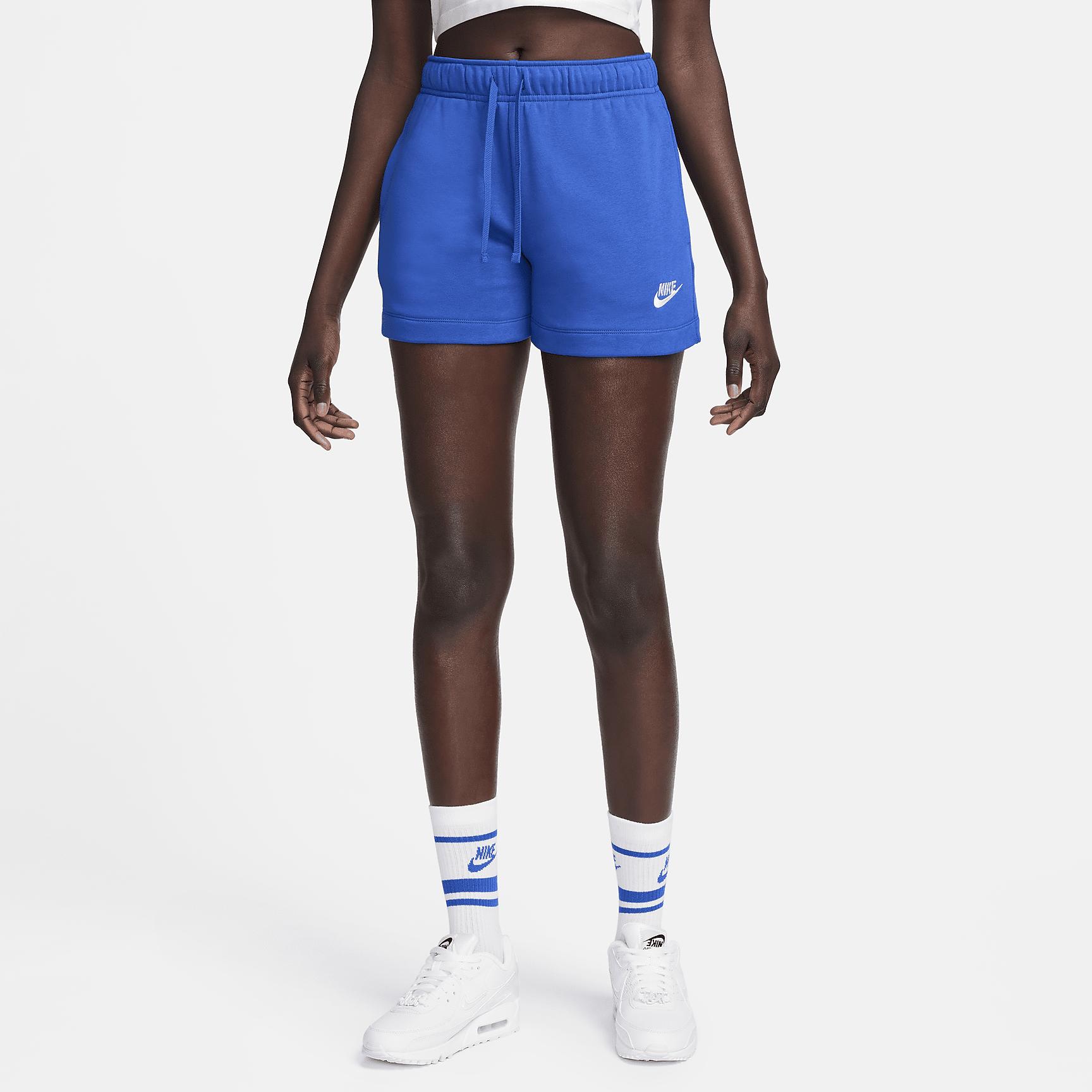 Womens Nike Sportswear Club Fleece Mid-Rise Shorts | DQ5802-480 Product Image