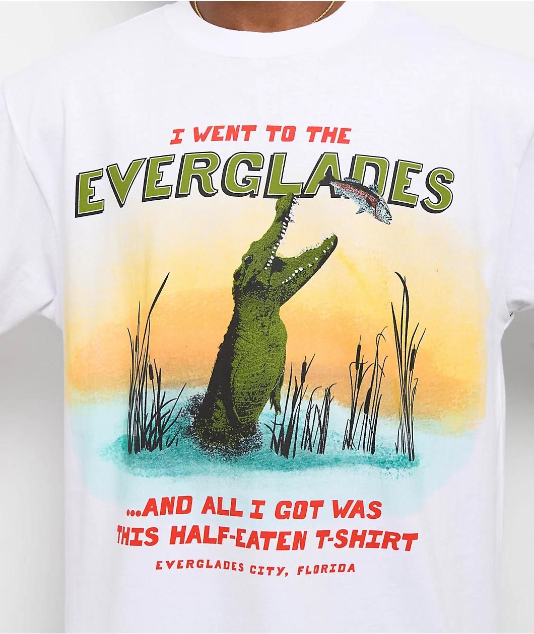 Dravus Everglades White T-Shirt Product Image