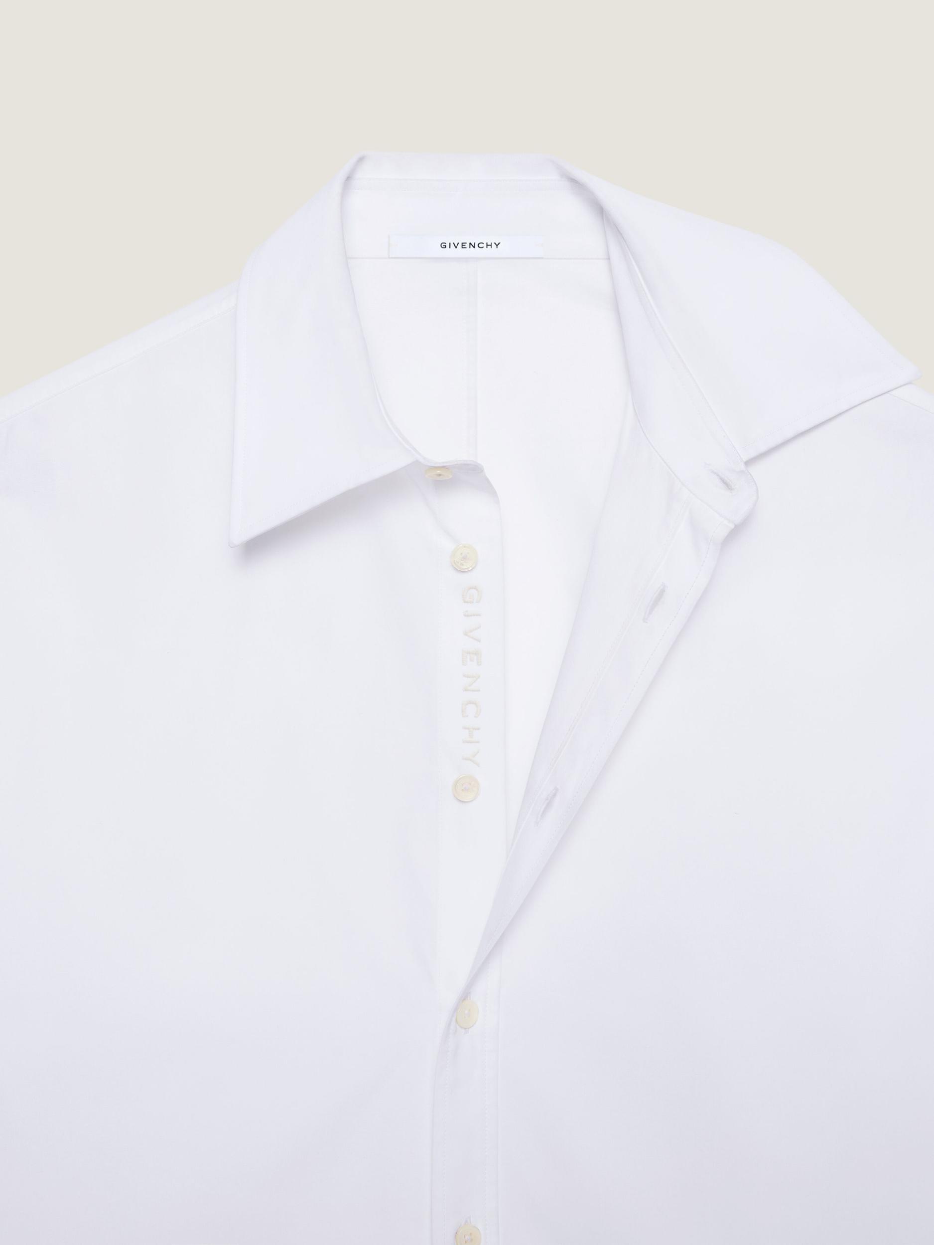 Couture Seam Cocoon shirt in cotton Product Image