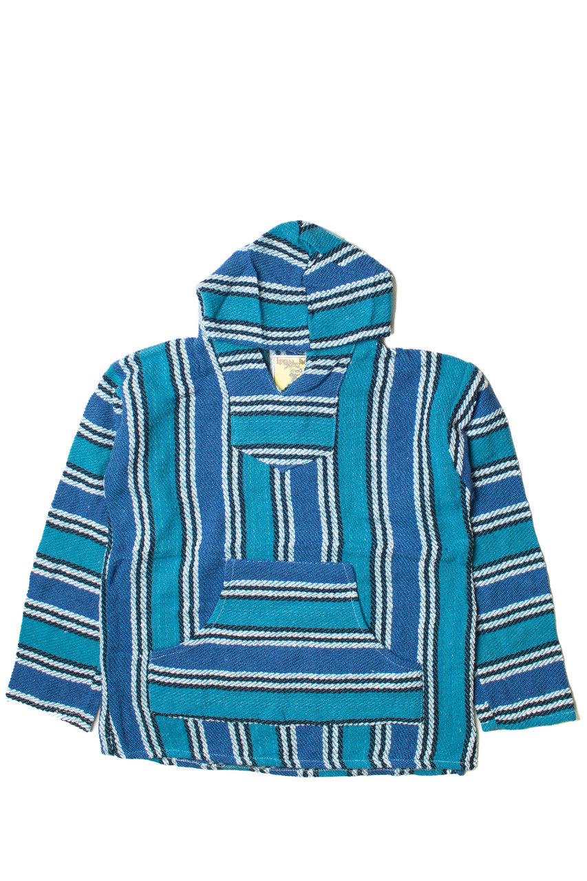 Lightweight Turquoise Baja Hoodie Product Image