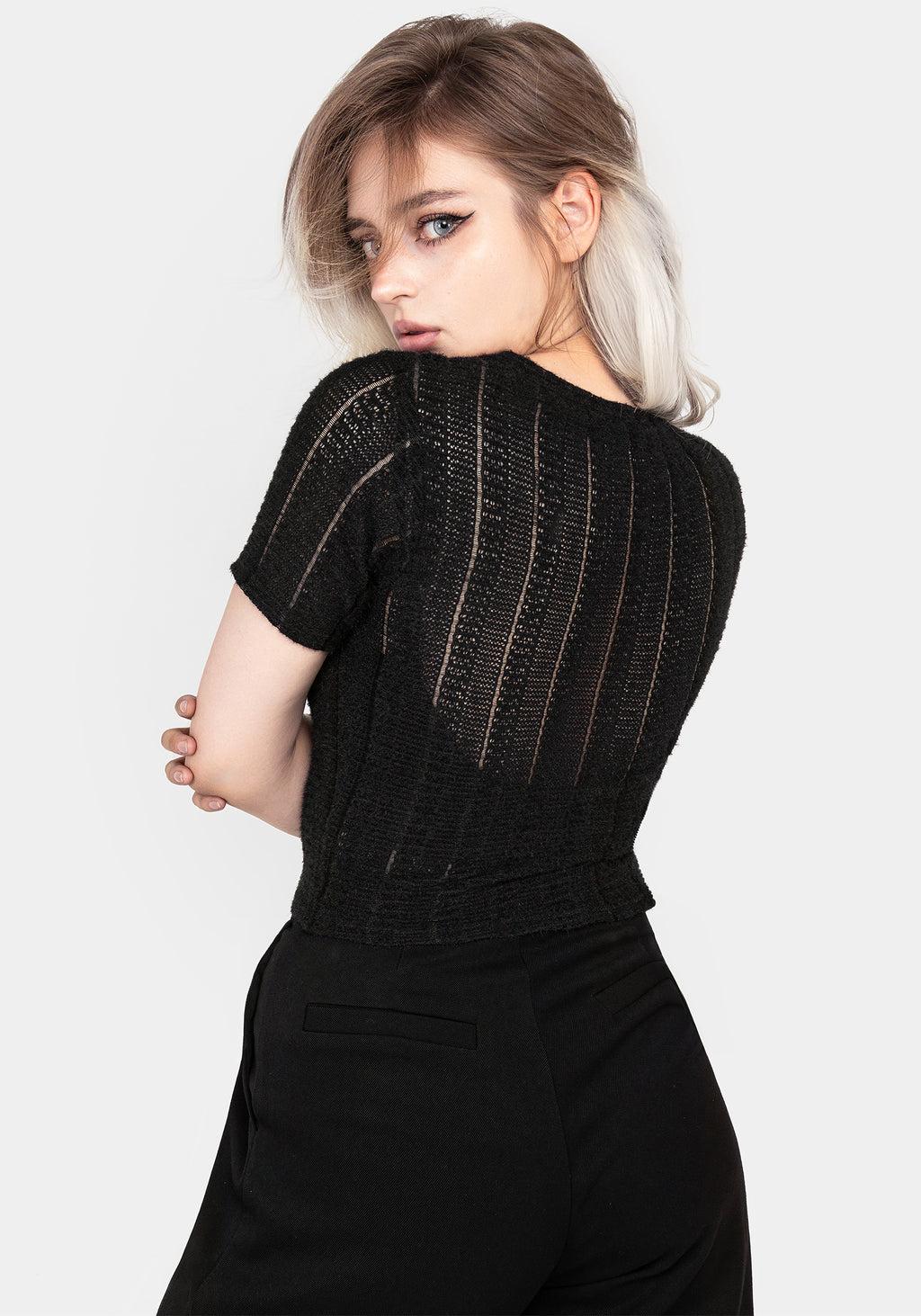 Donner Crinkle Crop Top Product Image