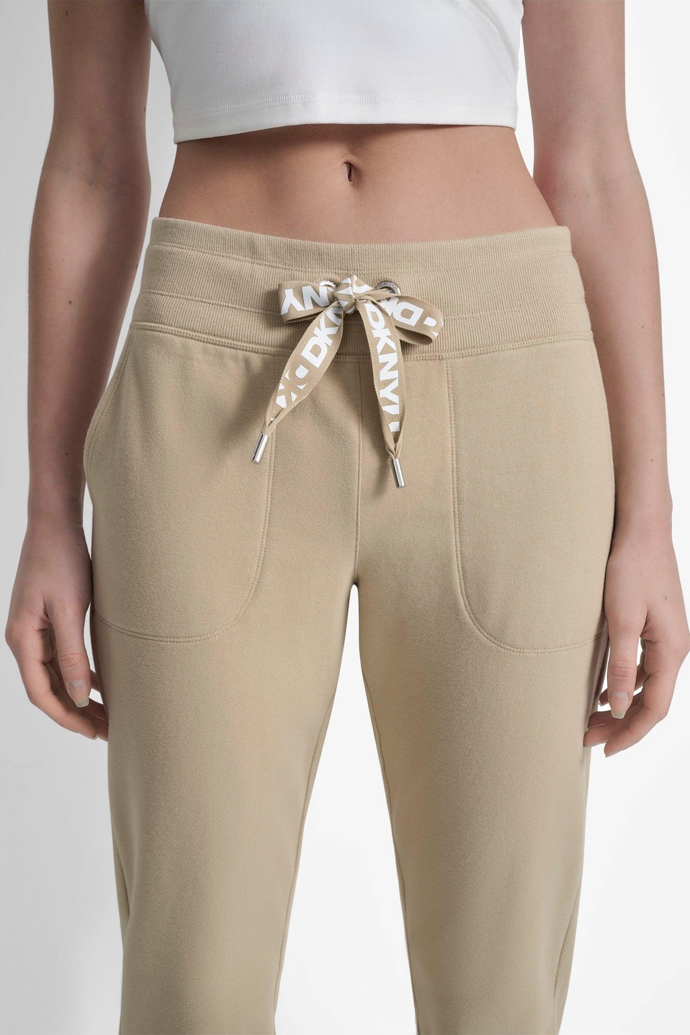 HIGH RISE LOGO DRAWSTRING JOGGER Product Image