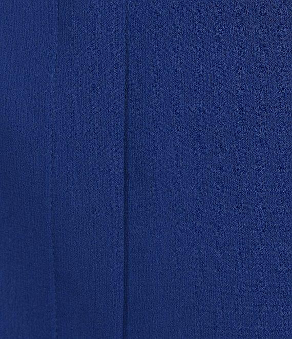 Investments Plus Size Dolman Long Sleeve Button Front Point Collar Blouse Product Image