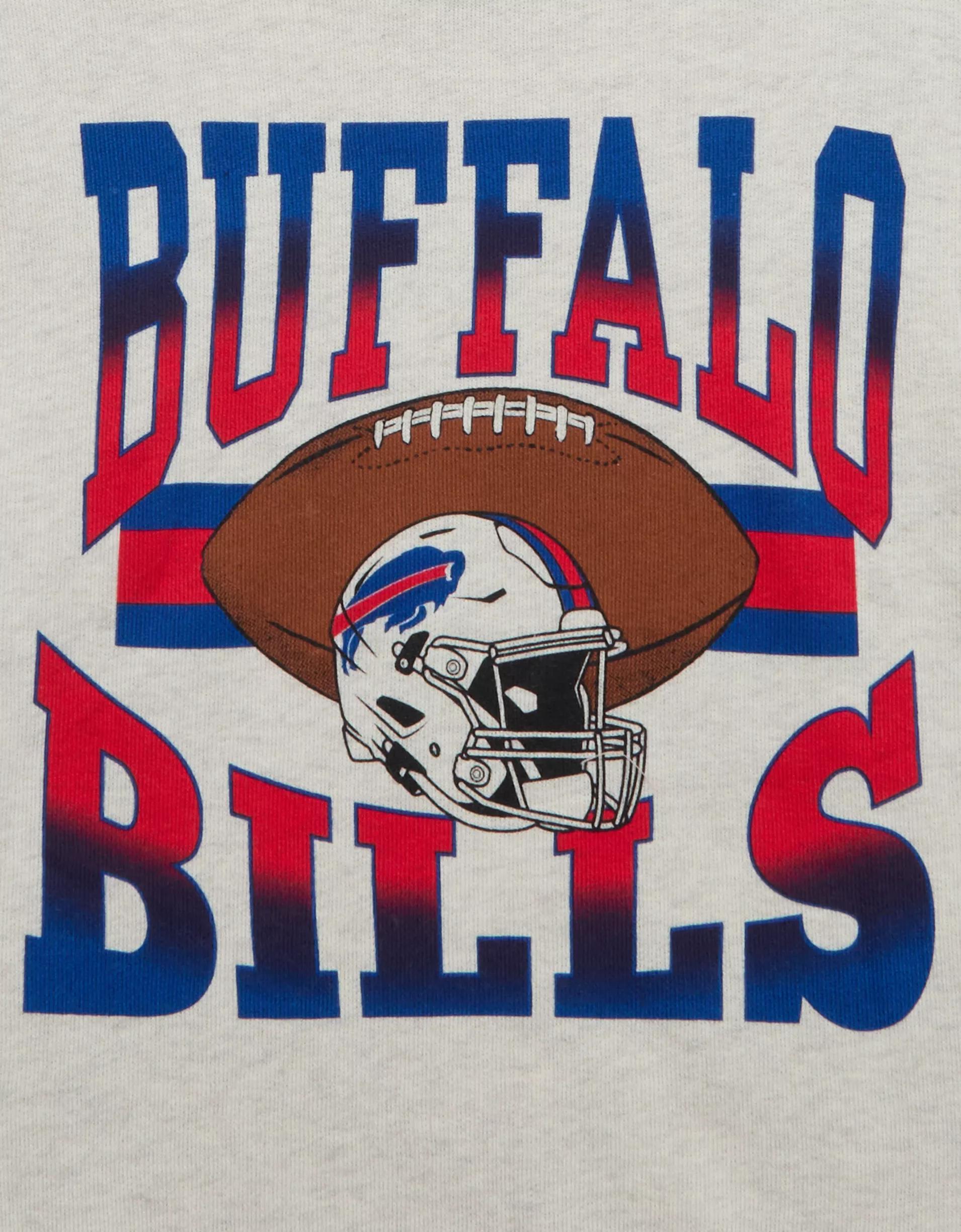 AE NFL Buffalo Bills Graphic Relaxed Fit Sweatshirt Product Image
