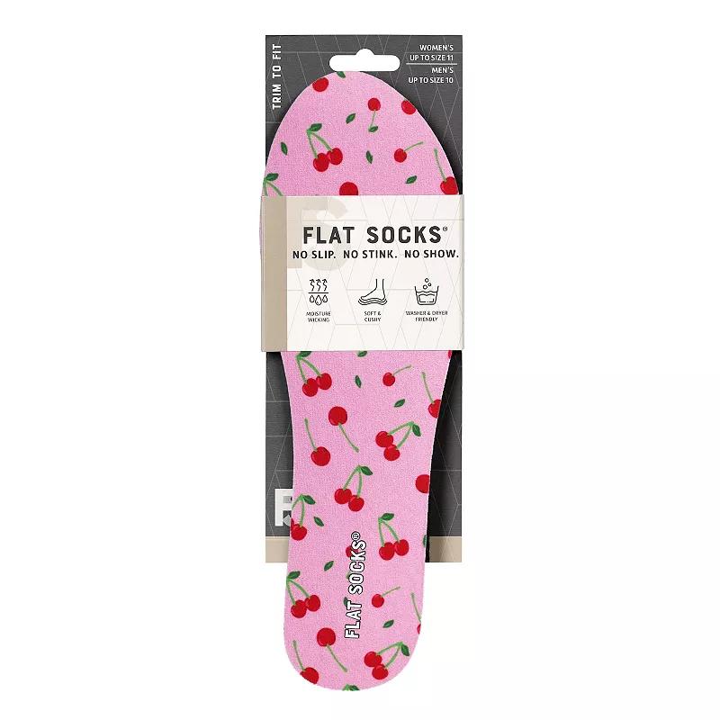 Women's Flat Socks Printed Shoe Liner, Leopard Product Image