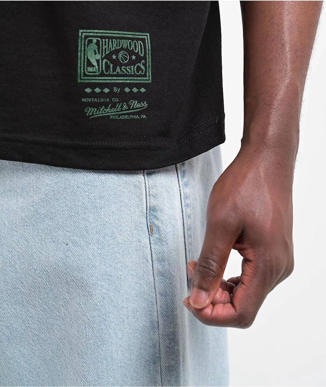 Mitchell & Ness x Seattle Supersonics Burst Black T-Shirt Product Image