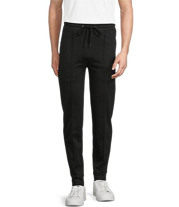 Murano Liquid Luxury Lucas Fit Solid Pintuck Jogger Pants Product Image