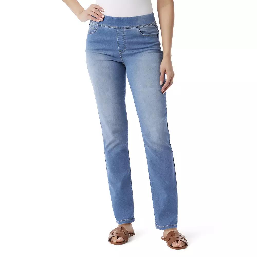 Women's Gloria Vanderbilt Knitology Amanda Pull-on Jeans,  Product Image