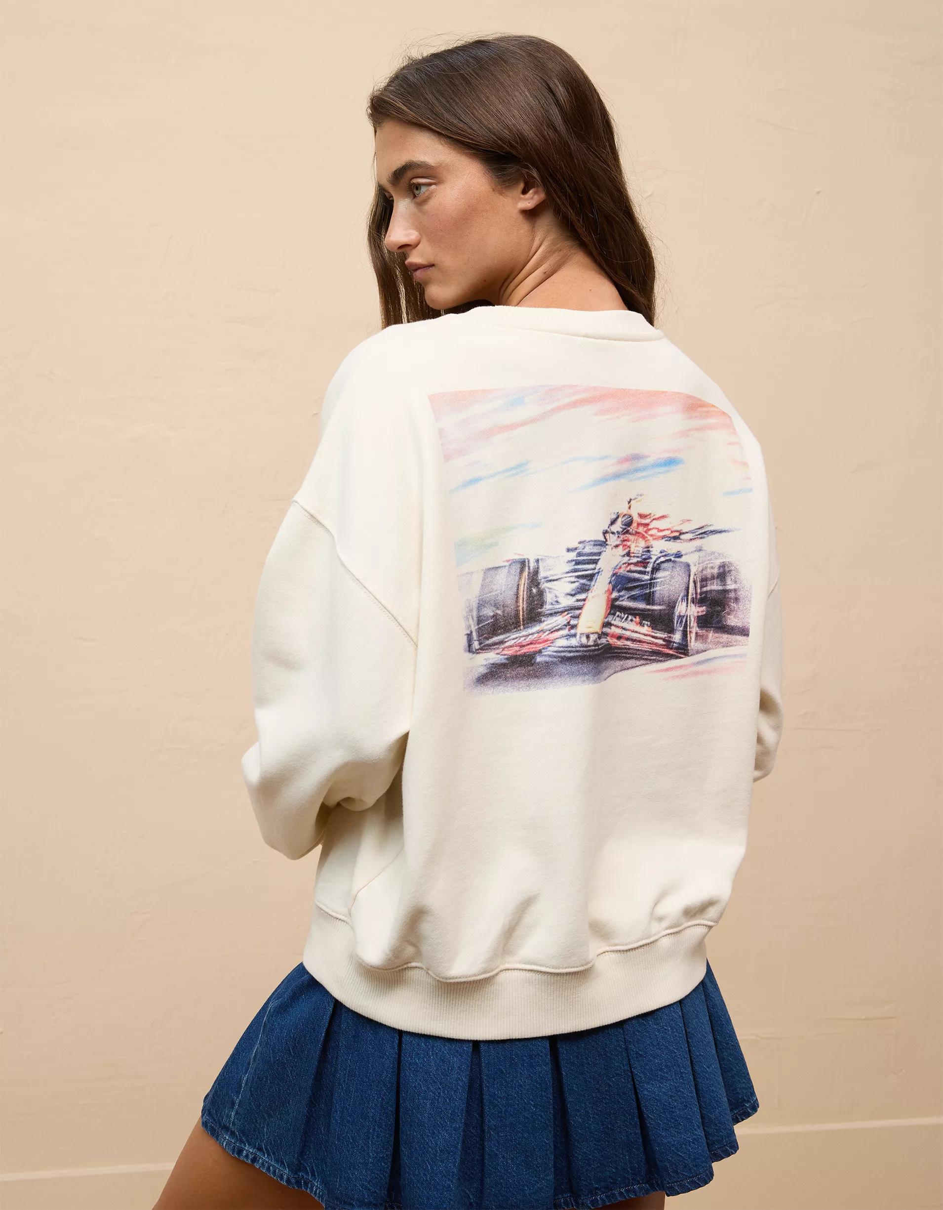 Oracle Red Bull Racing x AE Relaxed Crew Neck Sweatshirt Product Image