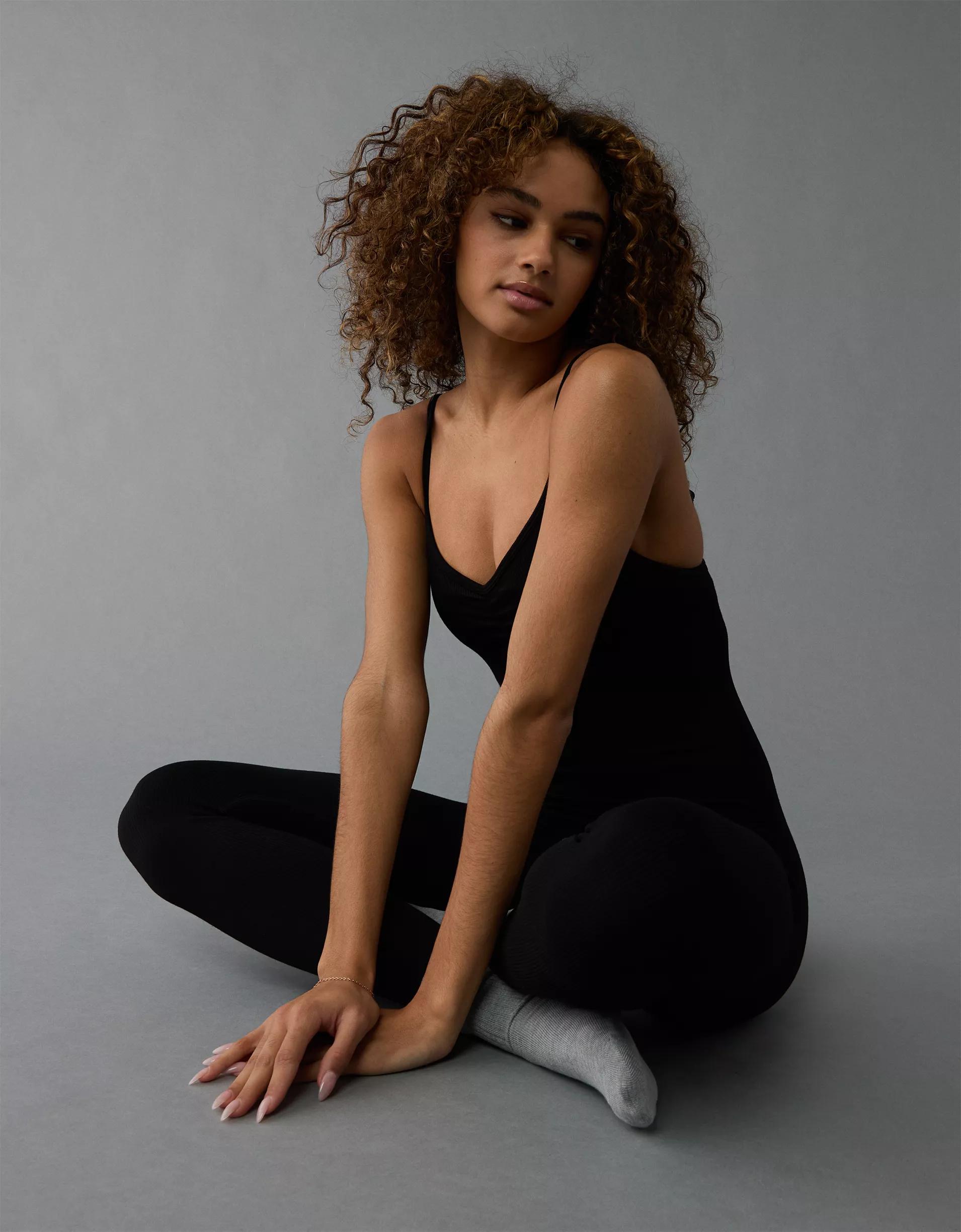 AE Seamless Cinch Front Jumpsuit Product Image