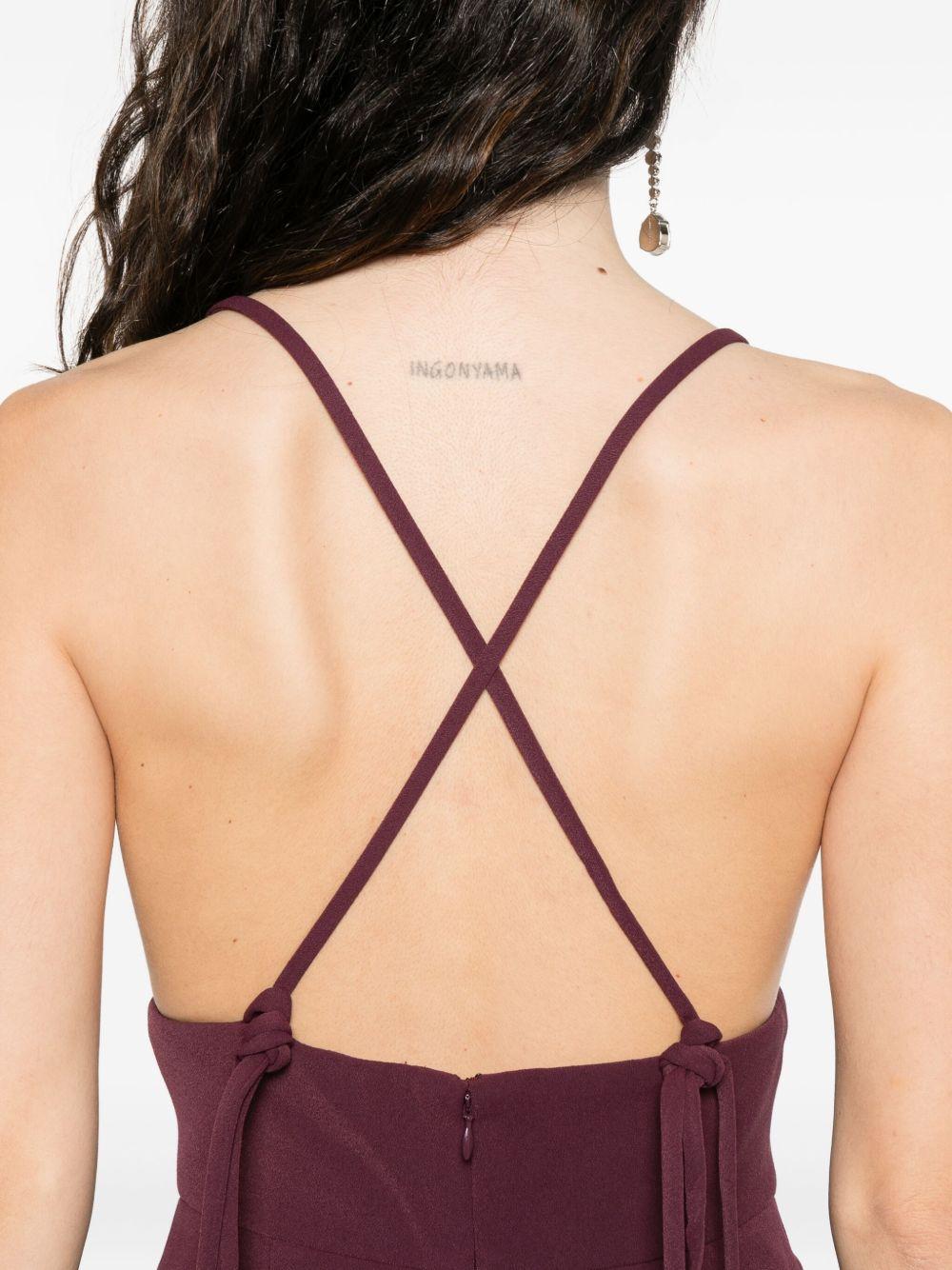 cross-back maxi dress Product Image