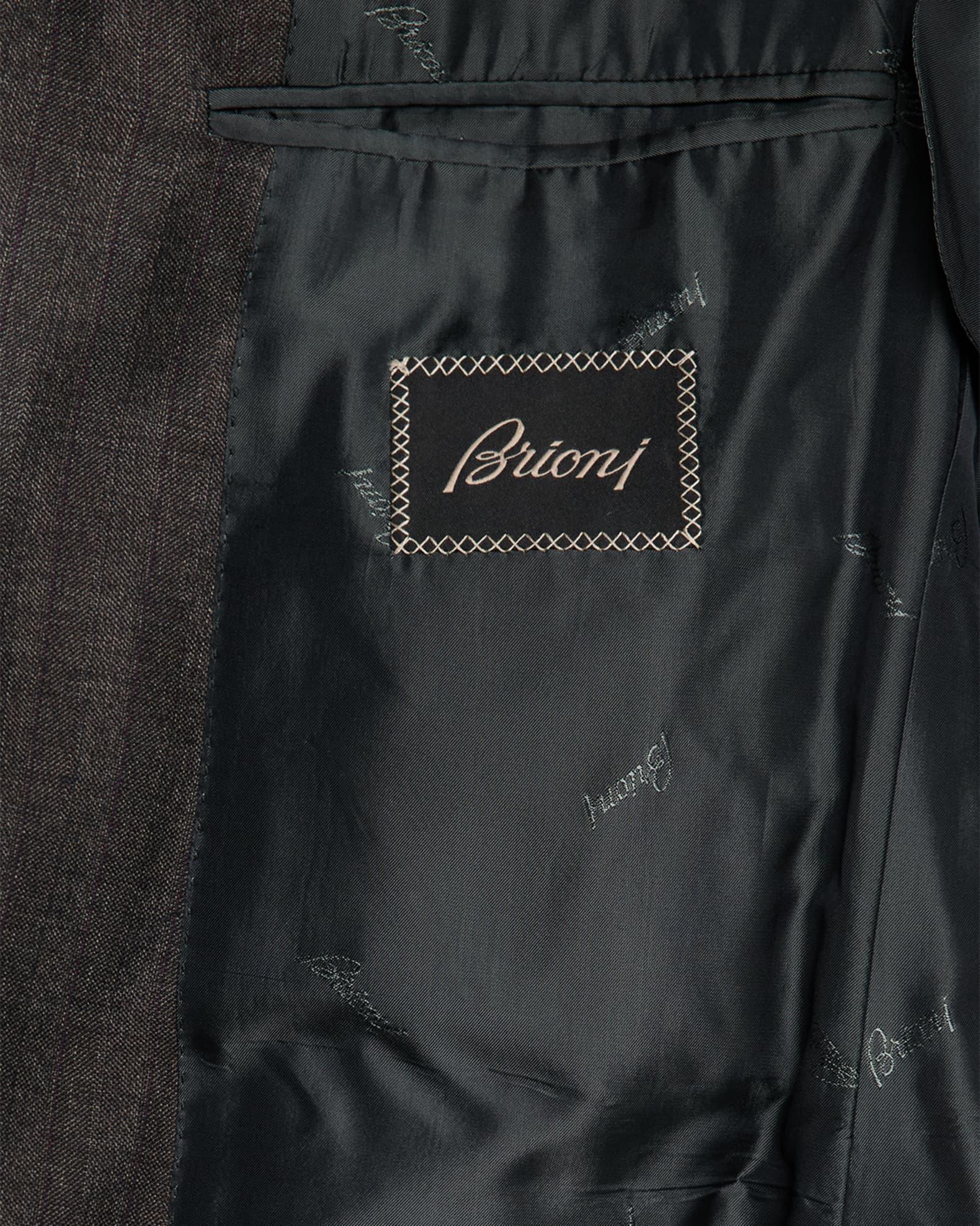 Mens Trevi Wool Peak Lapel Two-Piece Suit Product Image