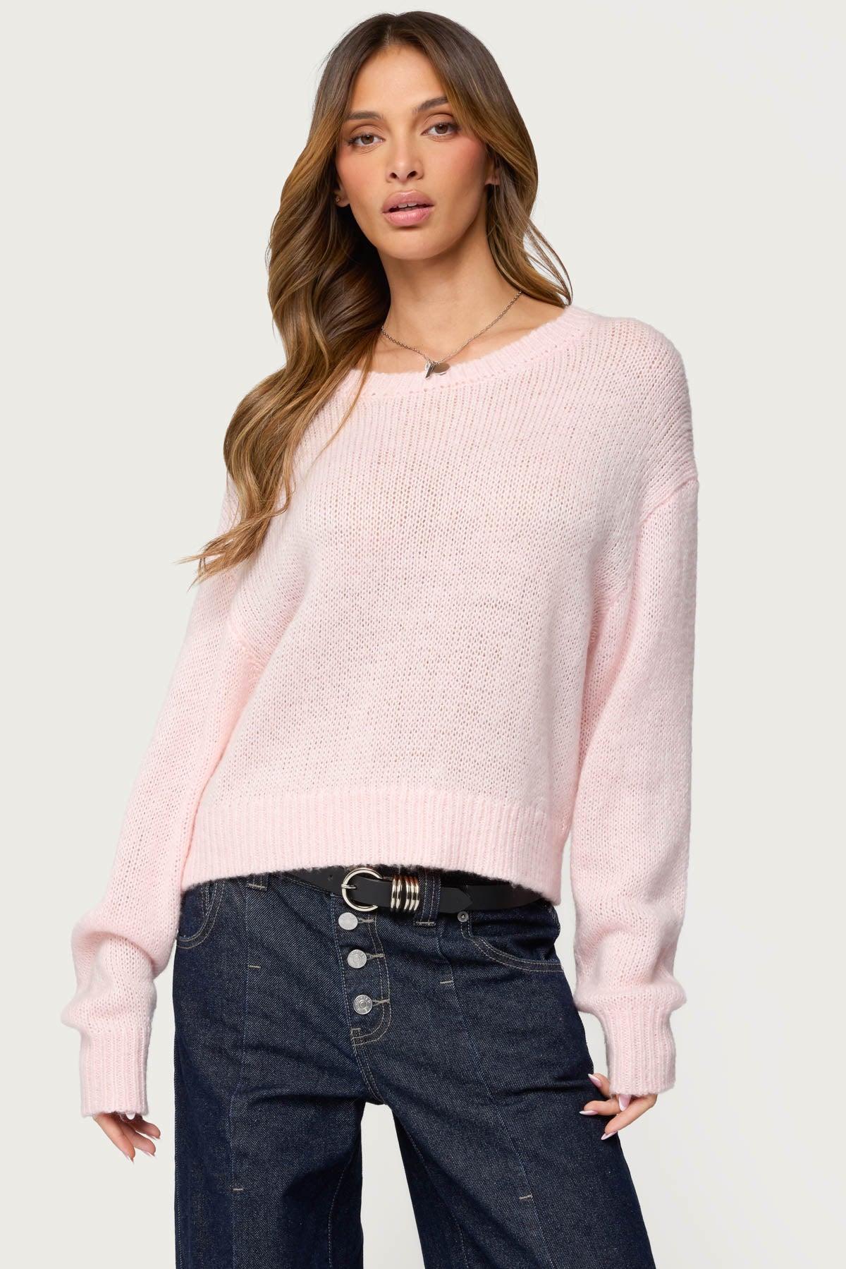 Kyrah Oversized Knit Sweater Product Image