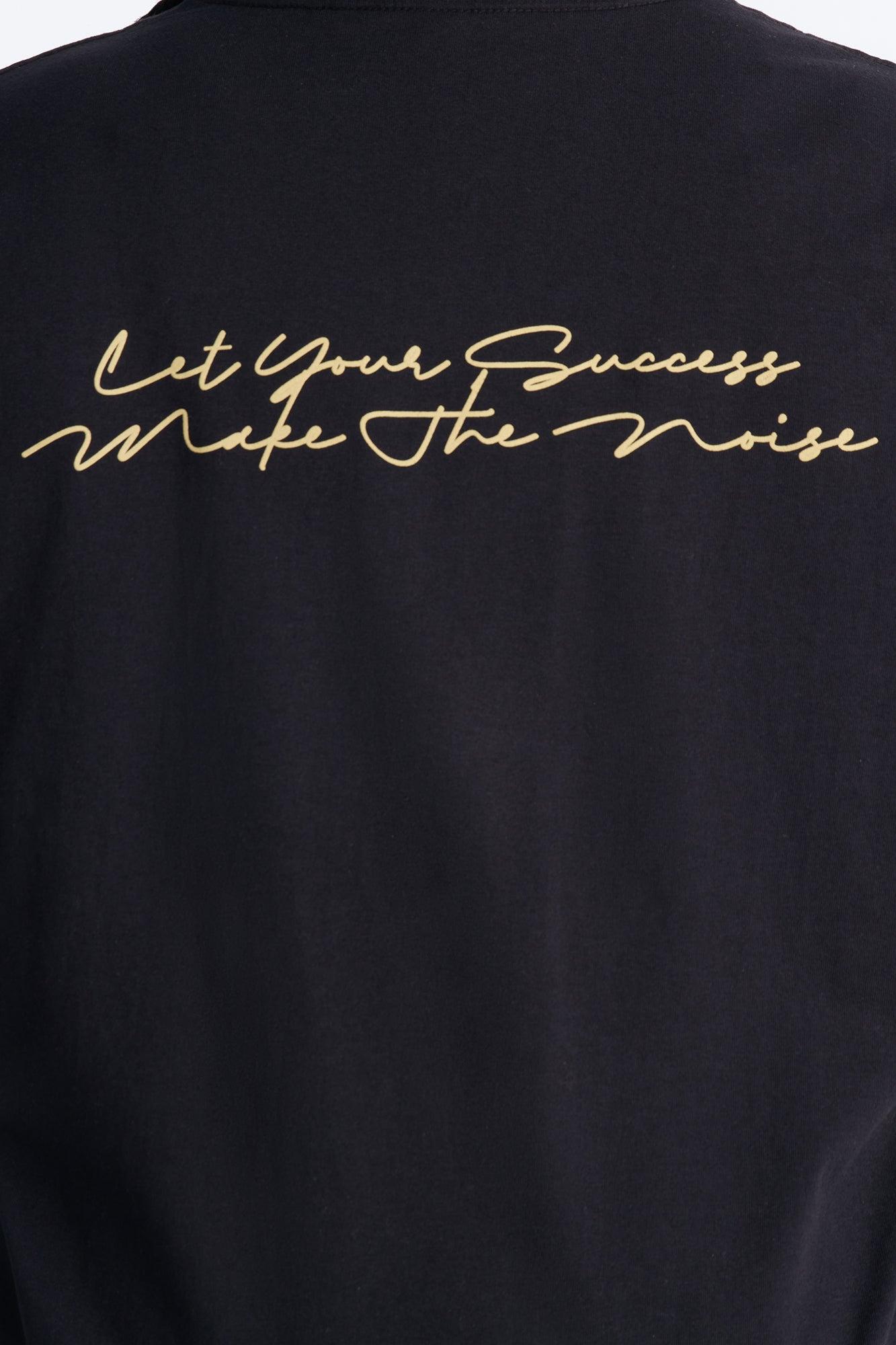 Hustle In Silence Tee - Black Female Product Image