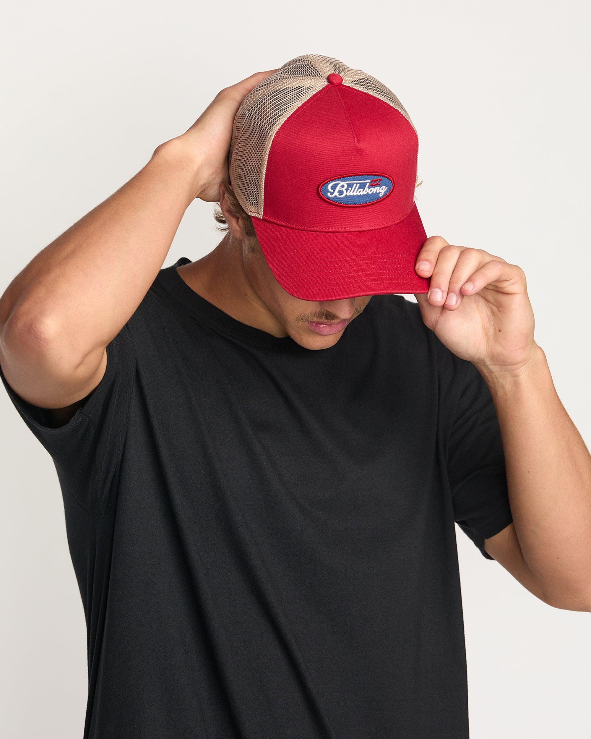 Bad Dog Trucker Hat - Burnt Red Male Product Image