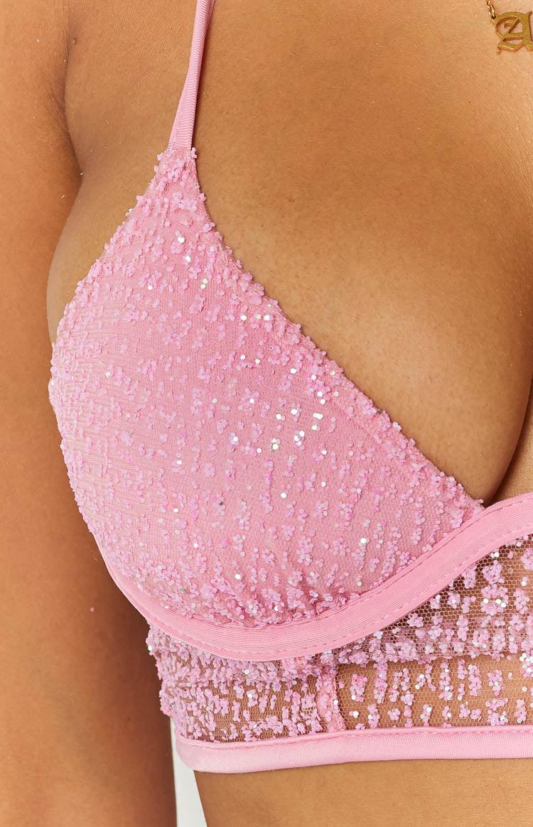Starman Pink Sparkle Bralette Baby Product Image
