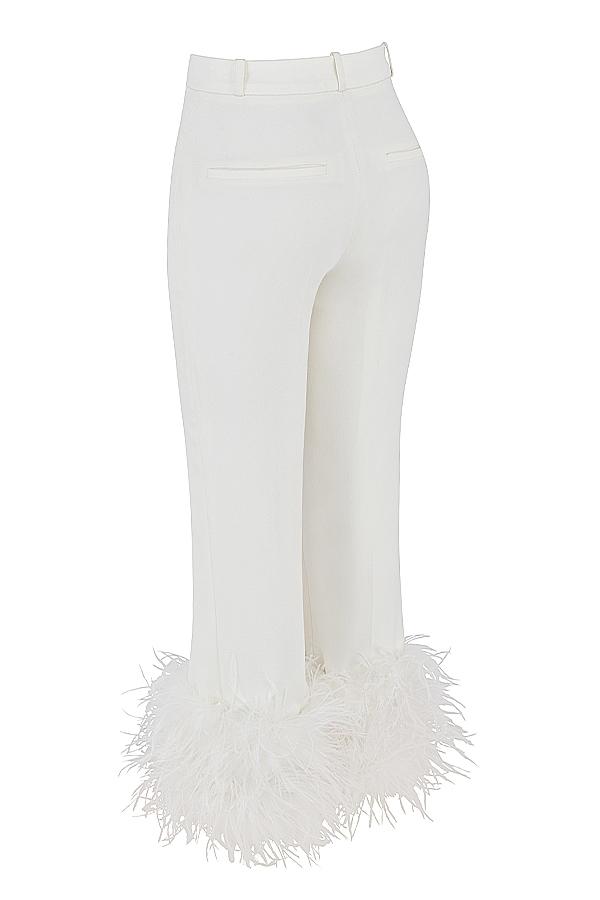 Fae  ivory hem trousers Product Image