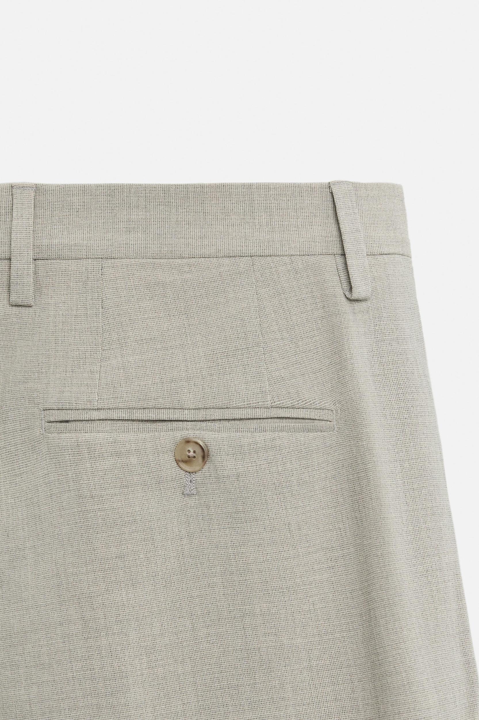 TEXTURED SUIT PANTS Product Image