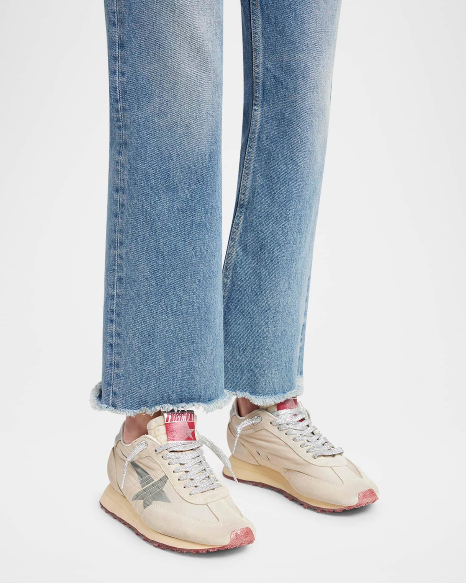 Running Marathon Suede Nylon Sneakers Product Image