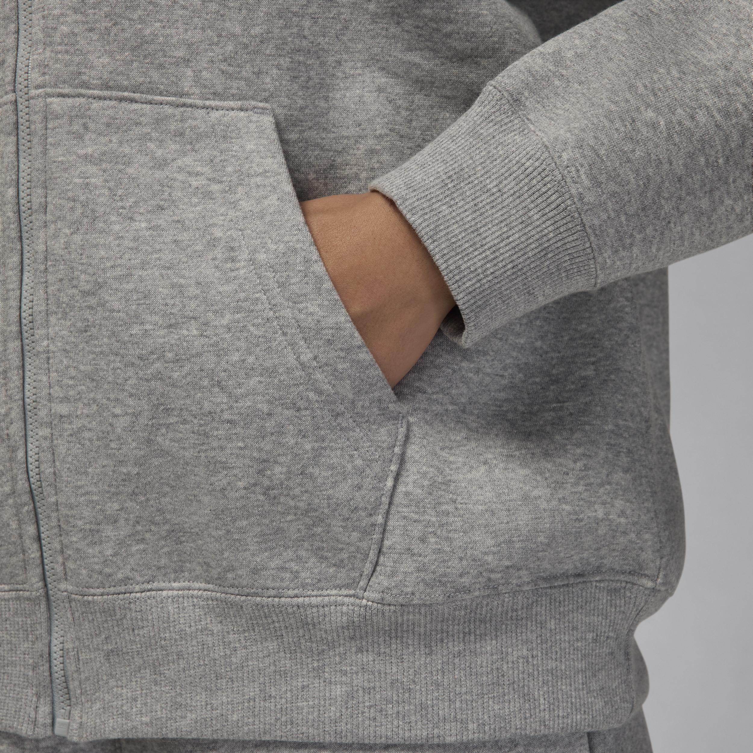 Womens Jordan Brooklyn Fleece Full-Zip Hoodie | FV7167-010 Product Image