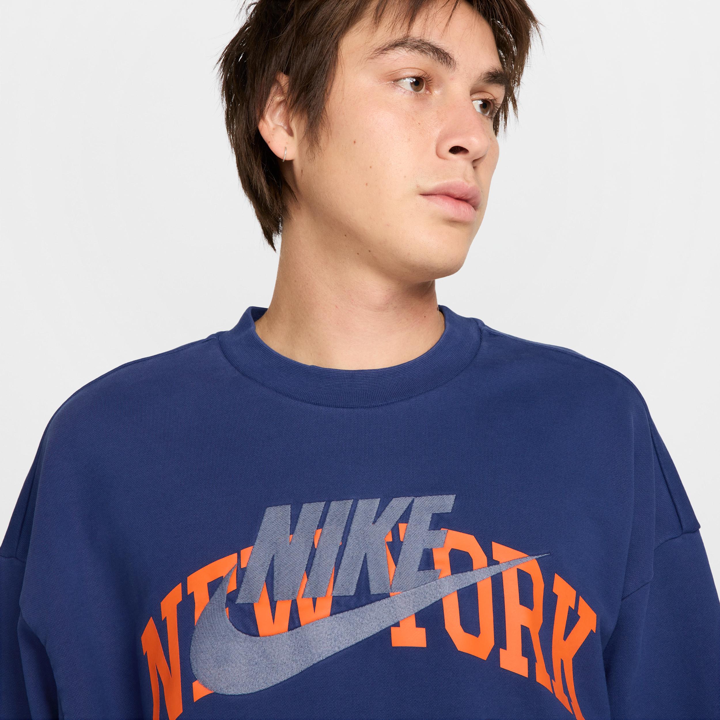 Nike Mens Air NYC Fleece Crew | HQ1101-492 Product Image