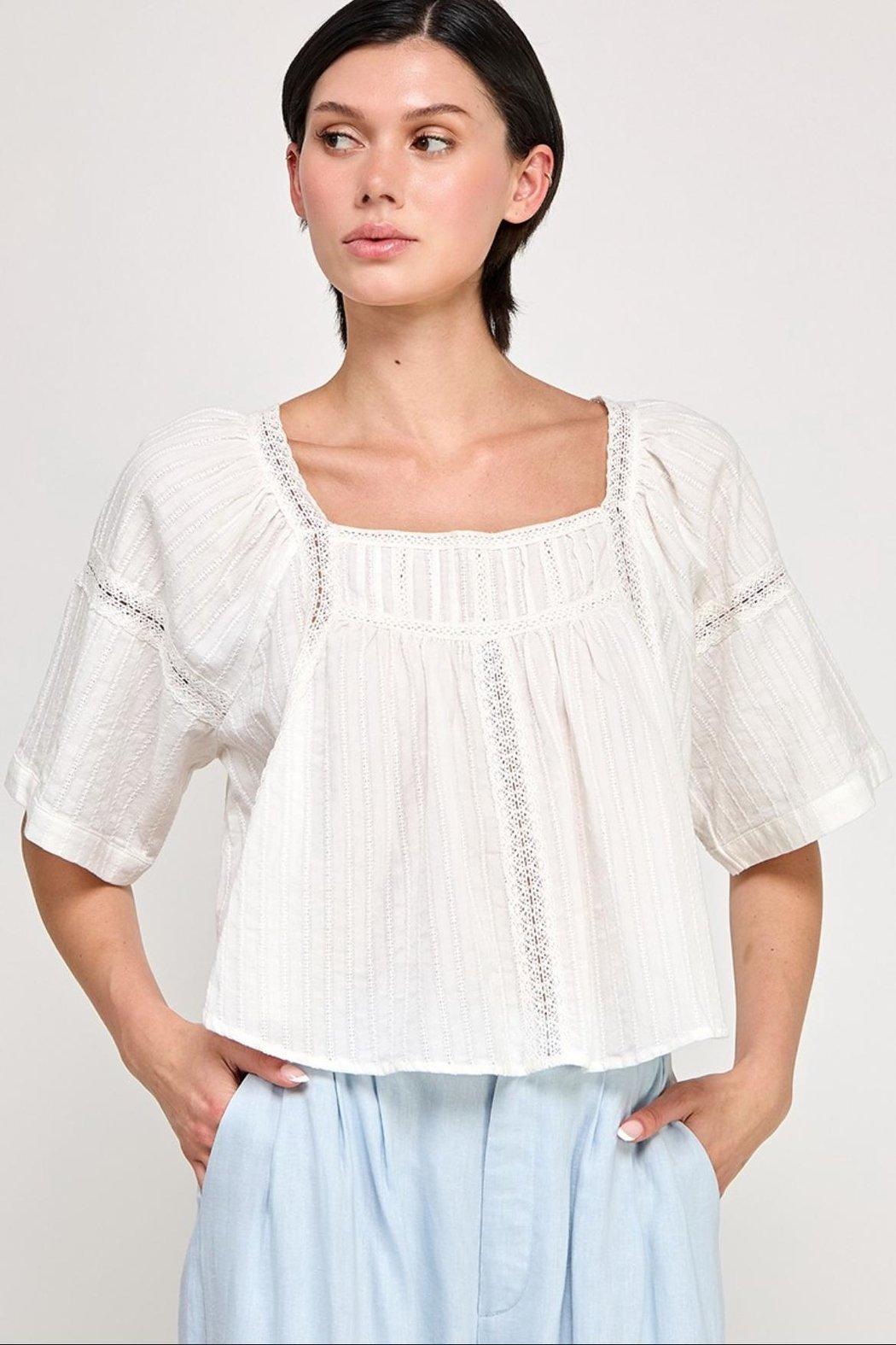 Ribbon Lace Top Product Image