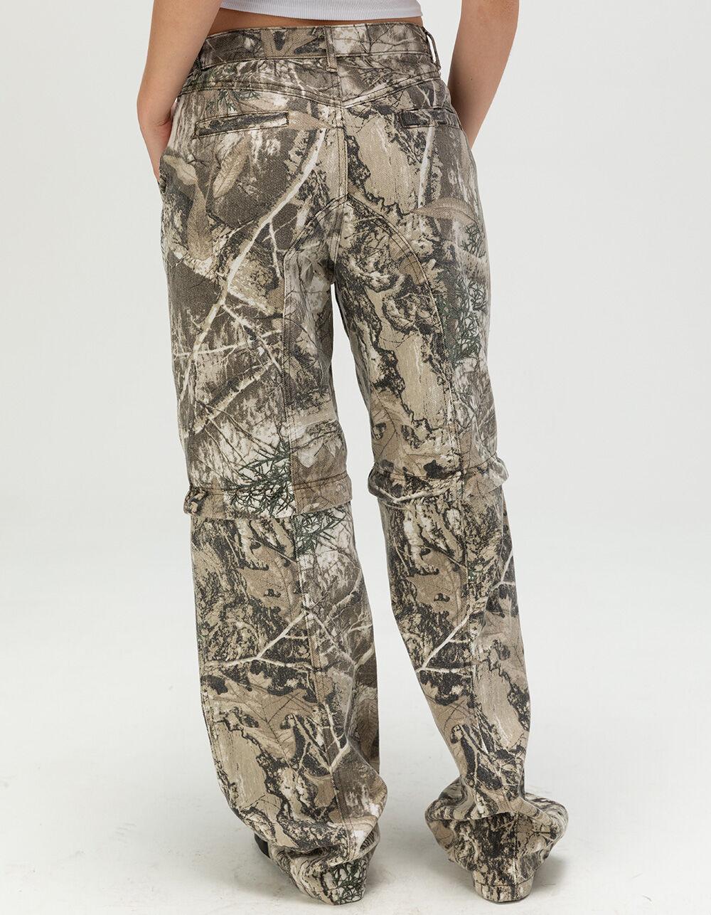 WEST OF MELROSE Convertible Camo Womens Pants - CAMO Product Image