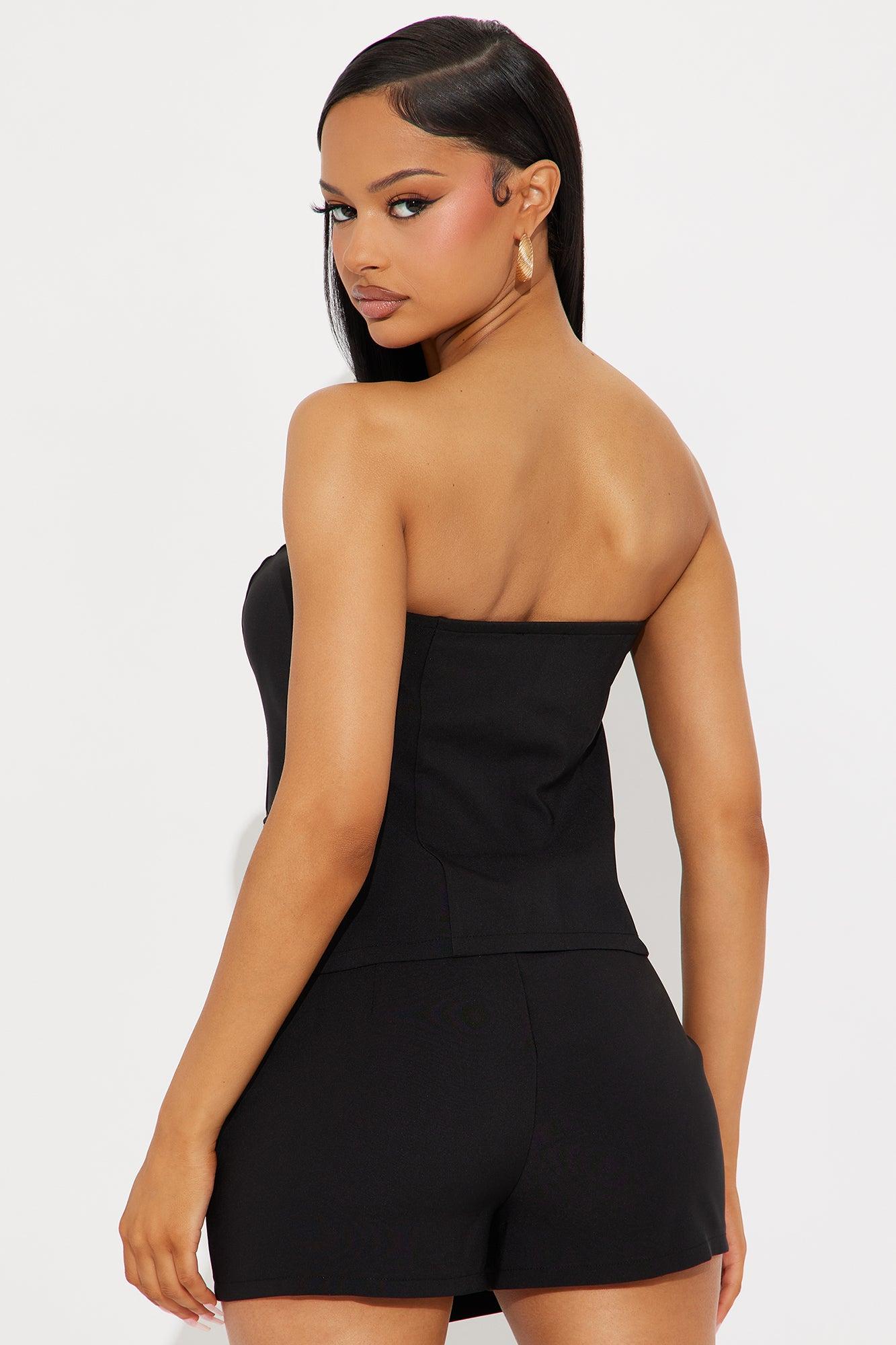 Parisian Escape Skort Set - Black Product Image