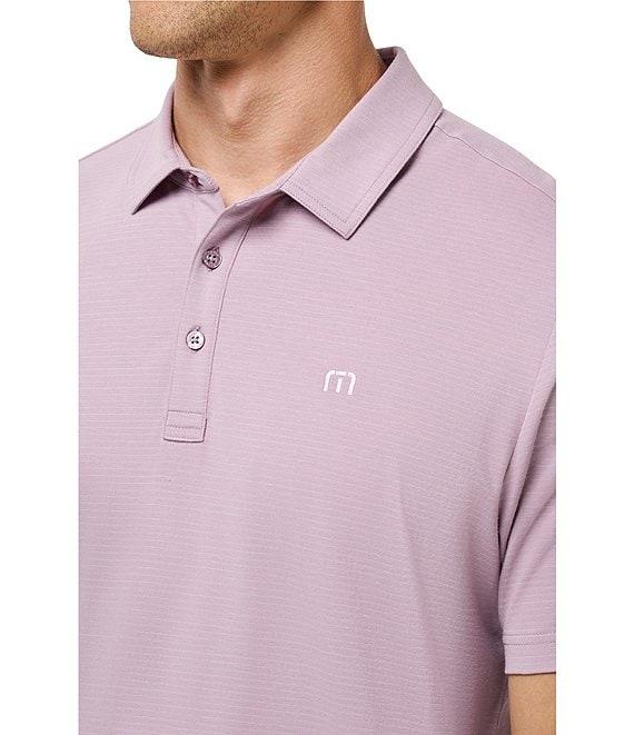 TravisMathew The Heater Performance Stretch Short Sleeve Polo Shirt Product Image