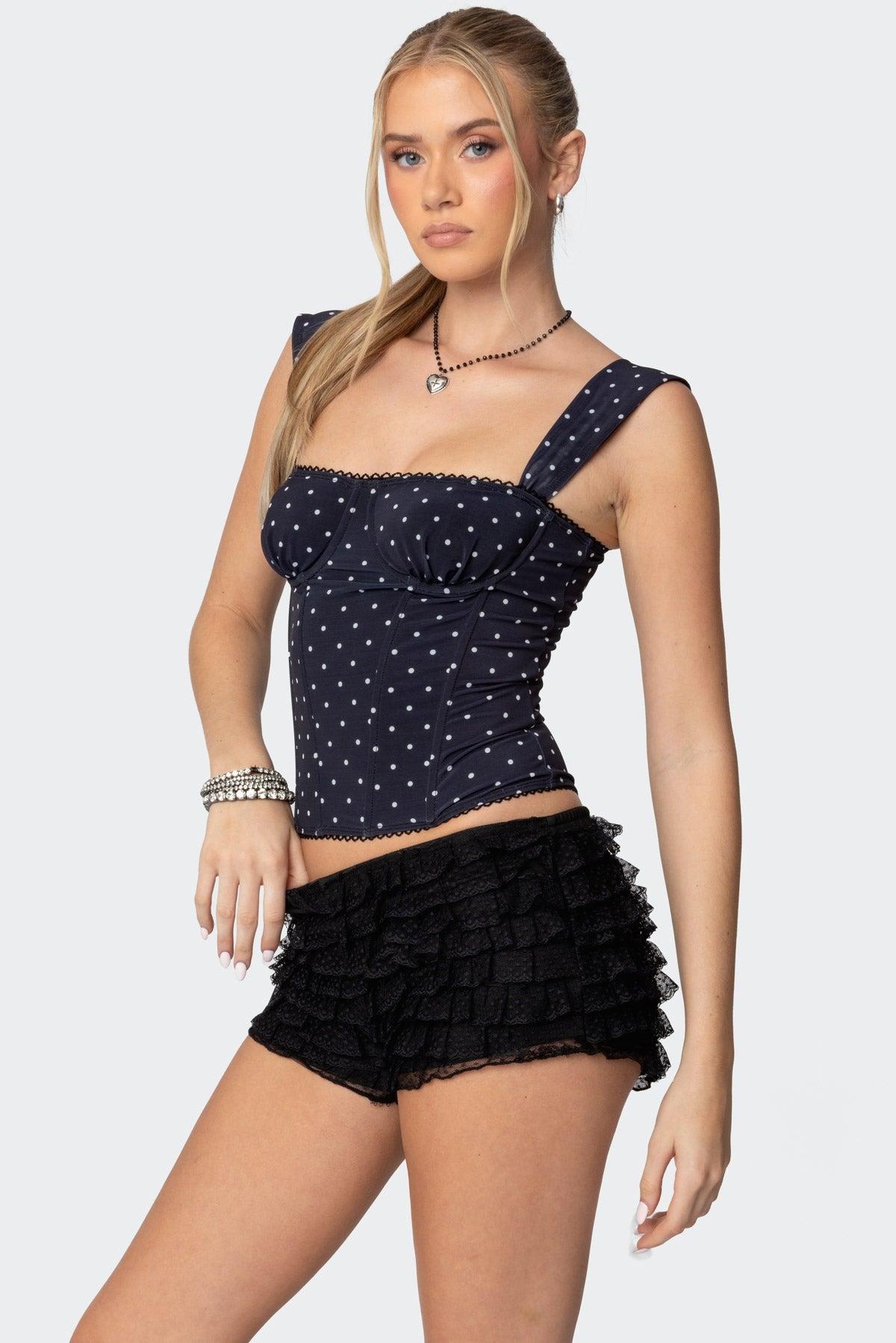 Marcella Wide Strap Corset Product Image