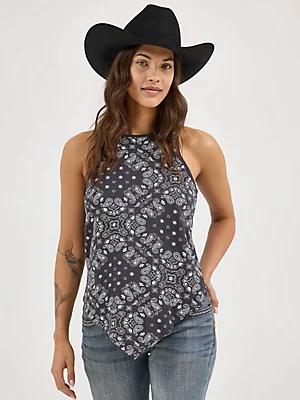 Women's Wrangler Allover Bandana Print Tank Product Image