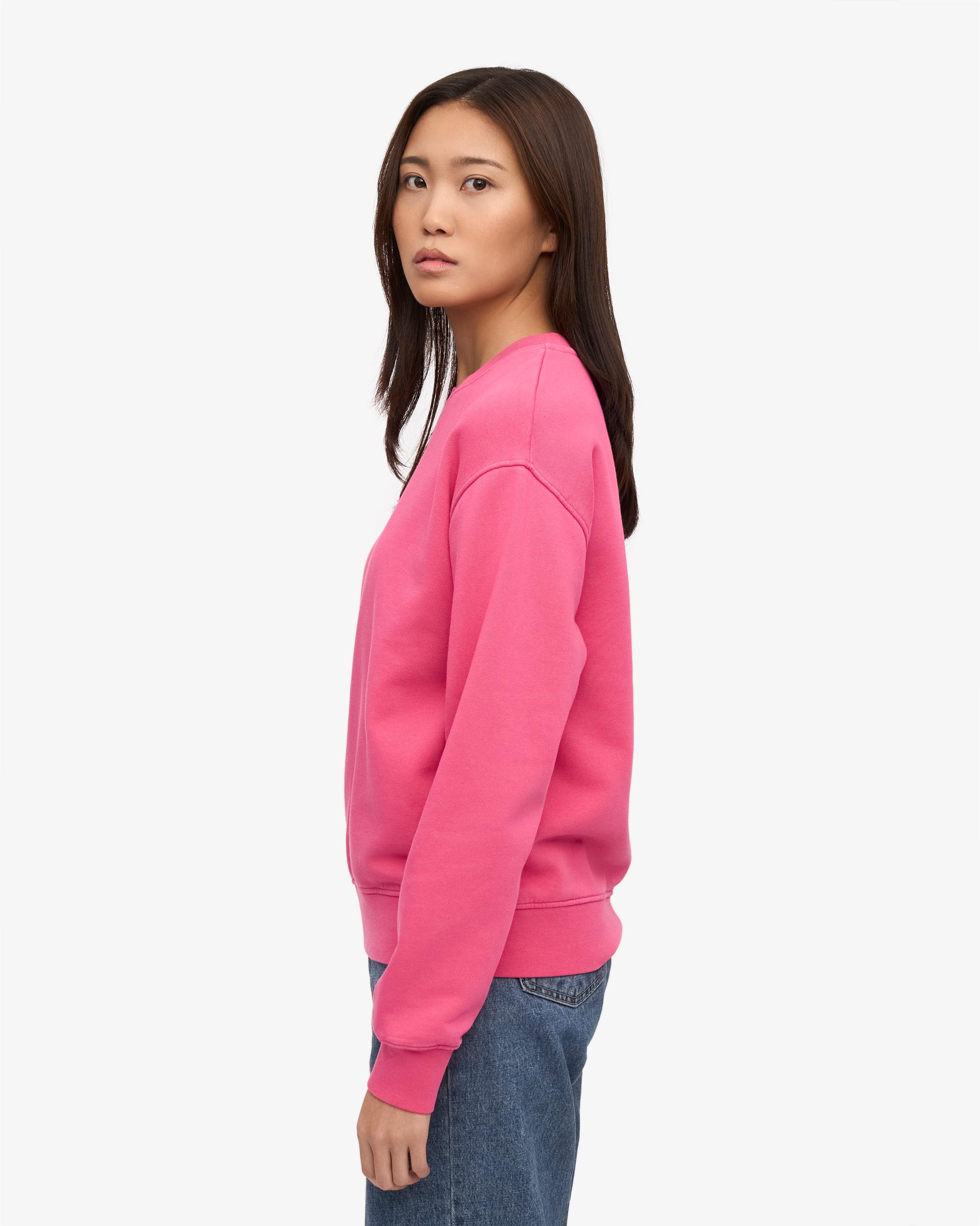 Women Classic Organic Crew - Bubblegum Pink Product Image
