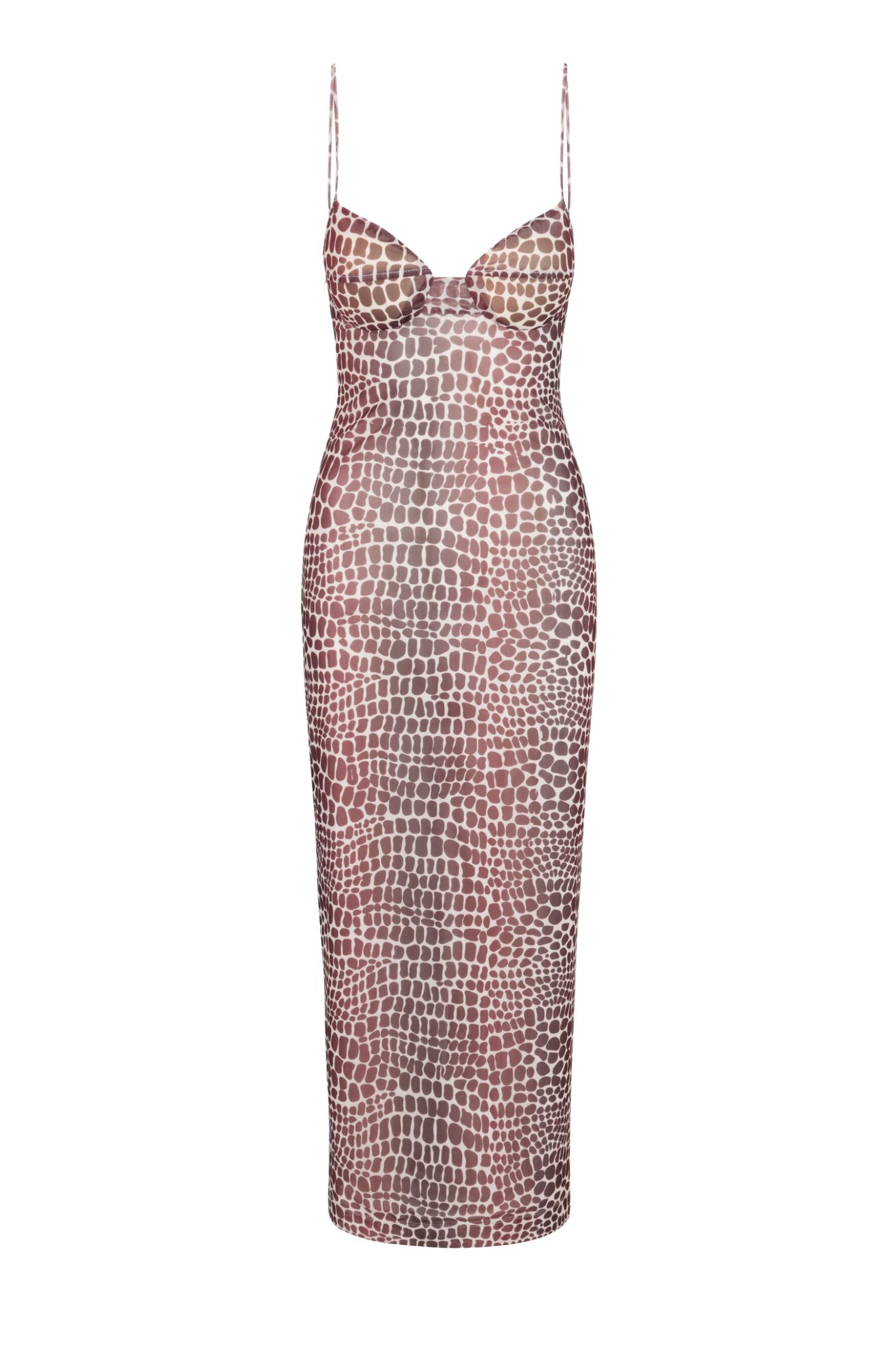 FLORENCE DRESS - LIZARD Product Image