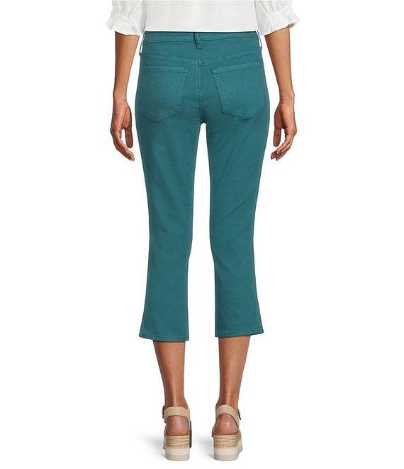 NYDJ Chloe Stretch Denim Straight Leg Capri Jeans Product Image