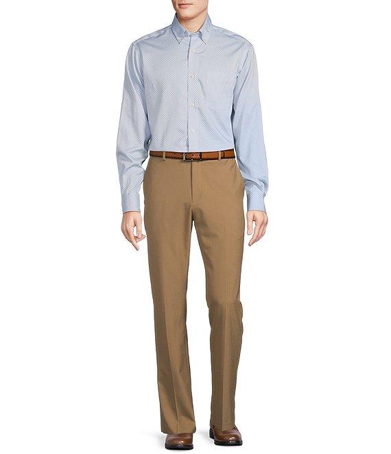 Daniel Cremieux Signature Label Sateen Diamond Print Long Sleeve Woven Shirt Product Image