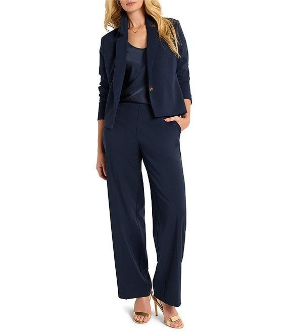 NIC + ZOE Stretch Suiting Notch Lapel Long Sleeve Blazer Product Image