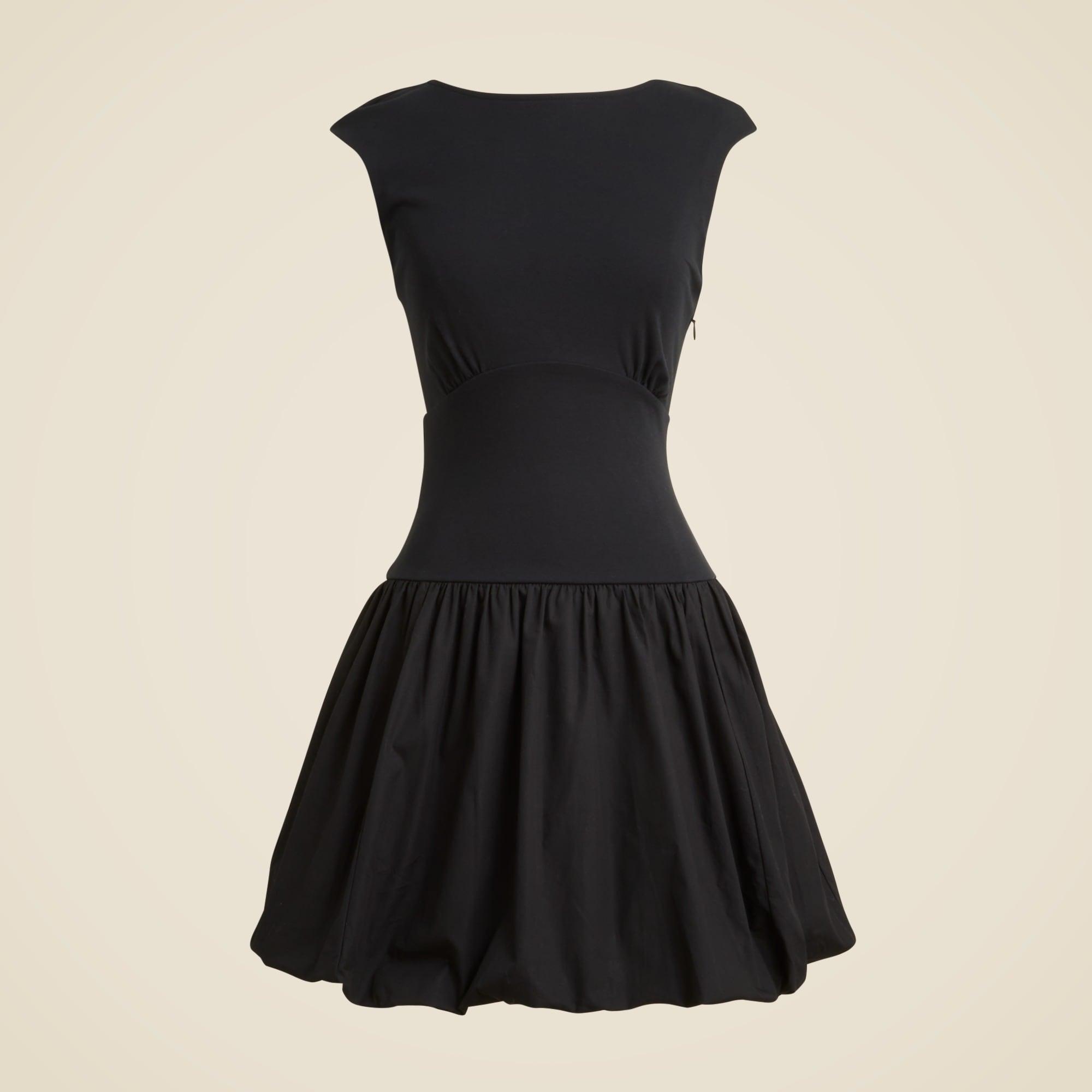 Bubble-hem mixy dress Product Image
