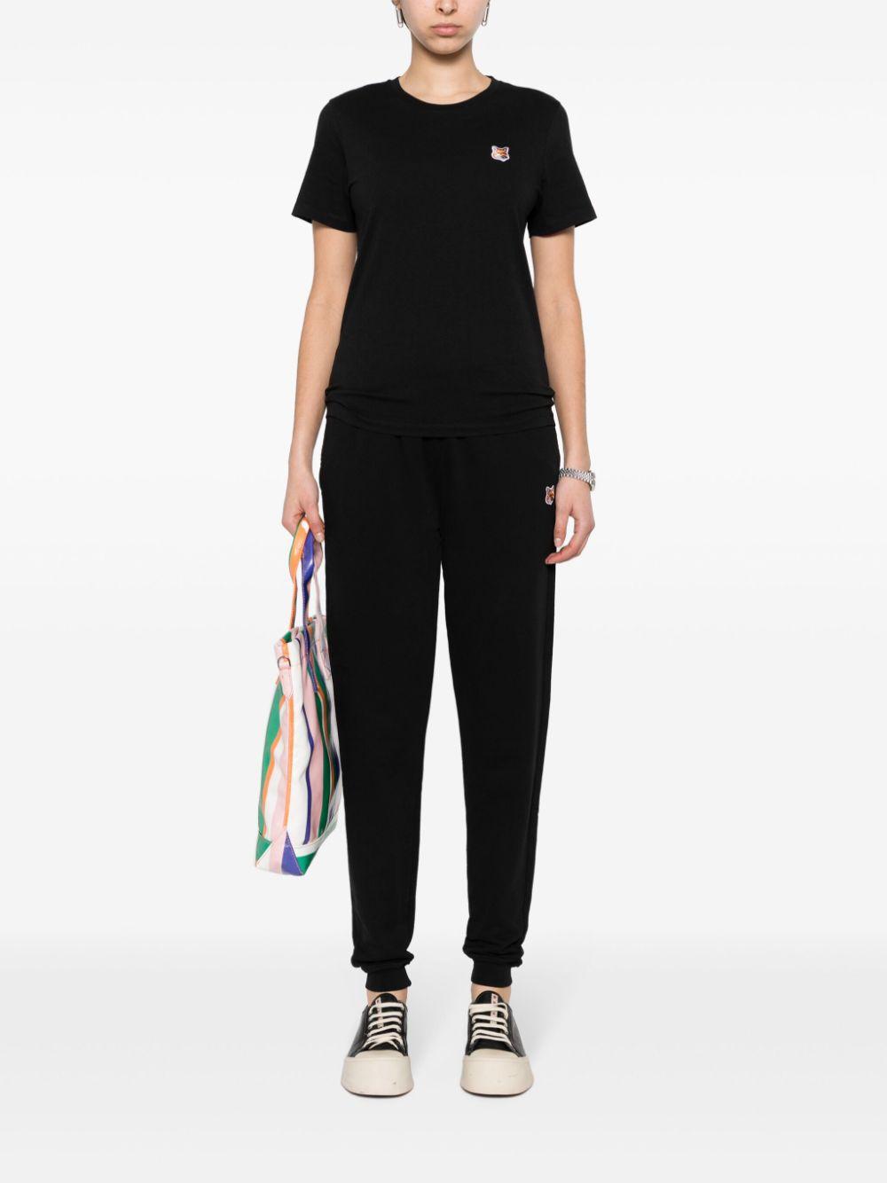 Fox-appliqué T-shirt Product Image