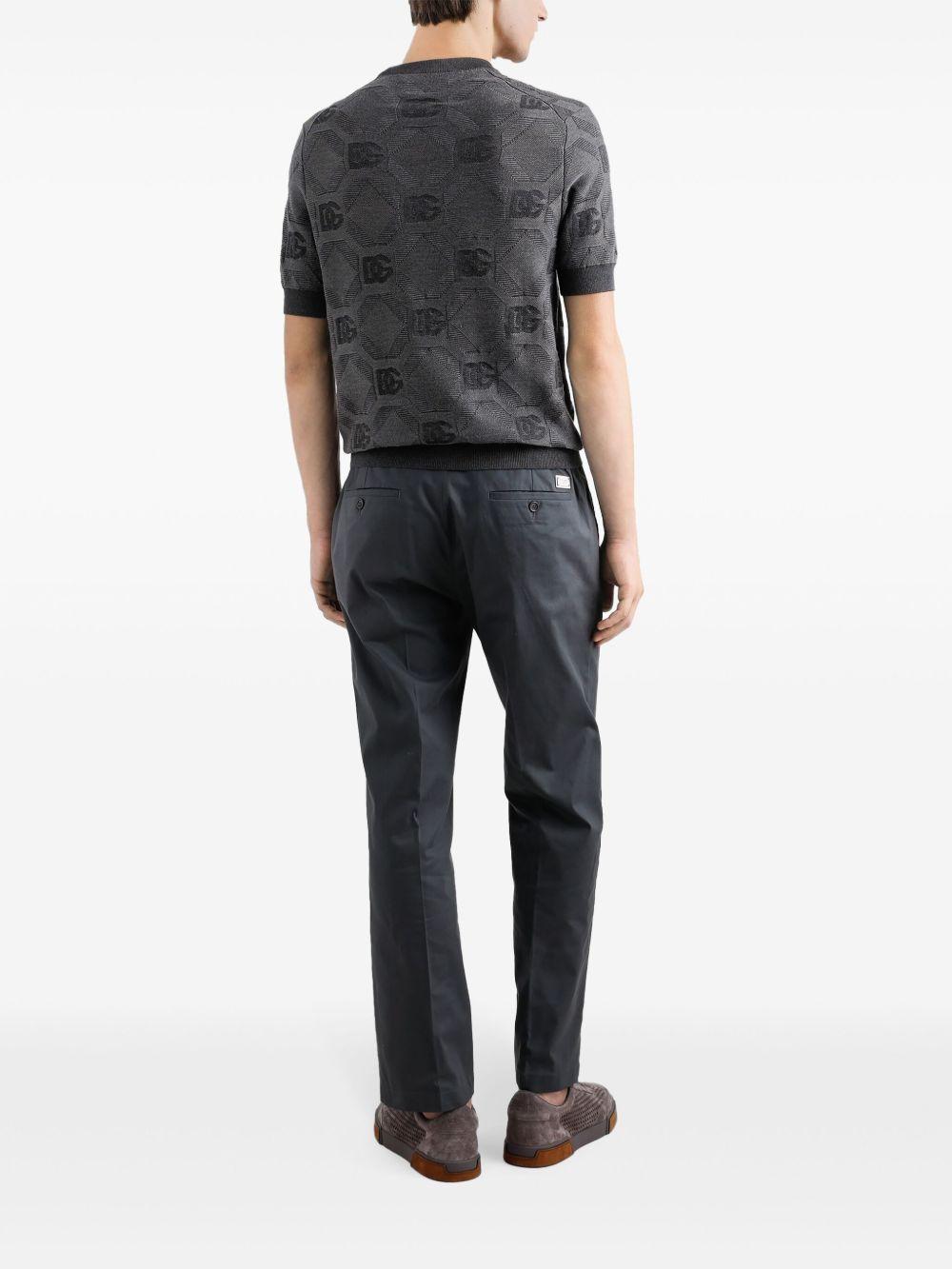 logo-jacquard T-shirt Product Image