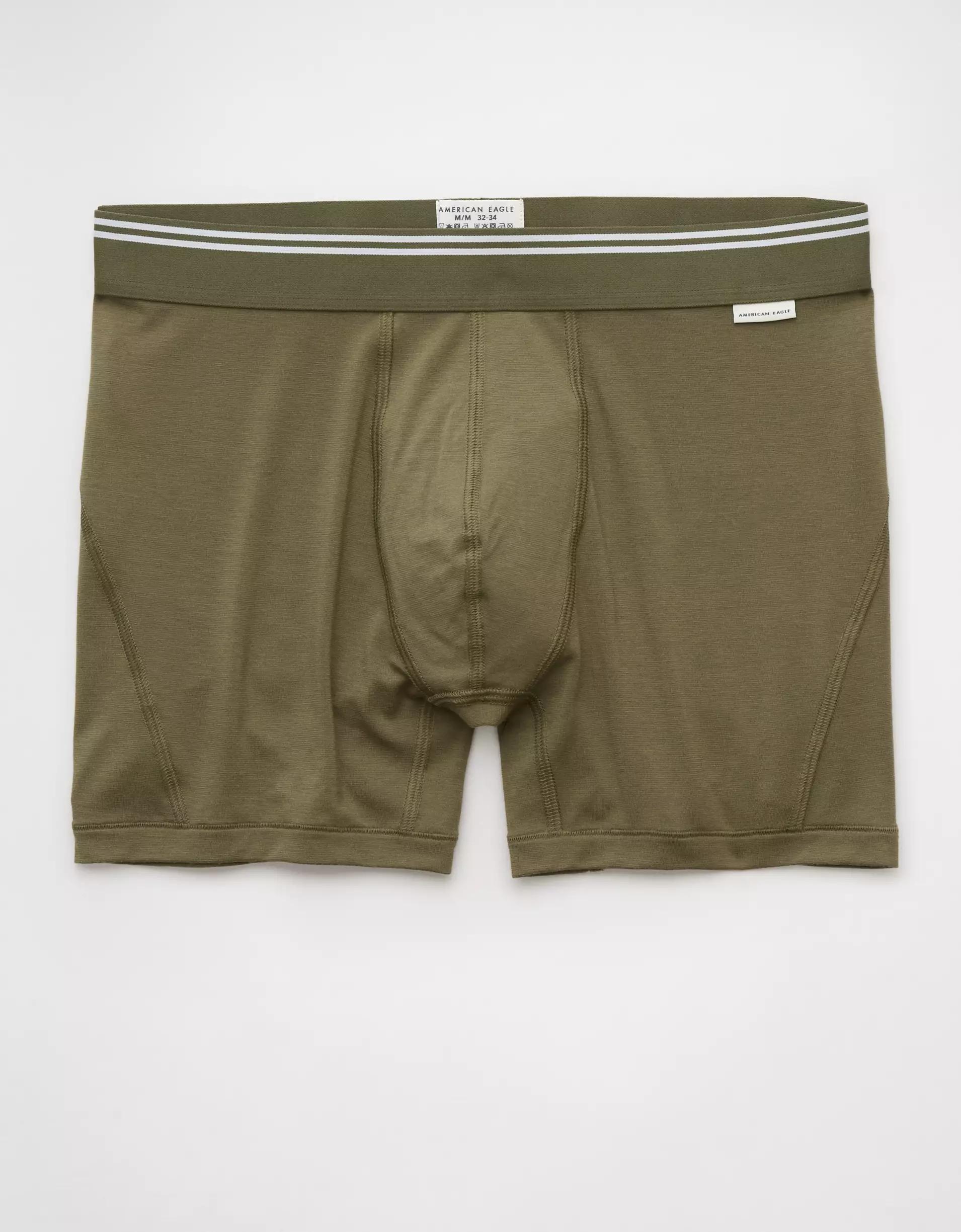 AEO Men's Striped 4.5" Ultra Soft Boxer Brief Product Image