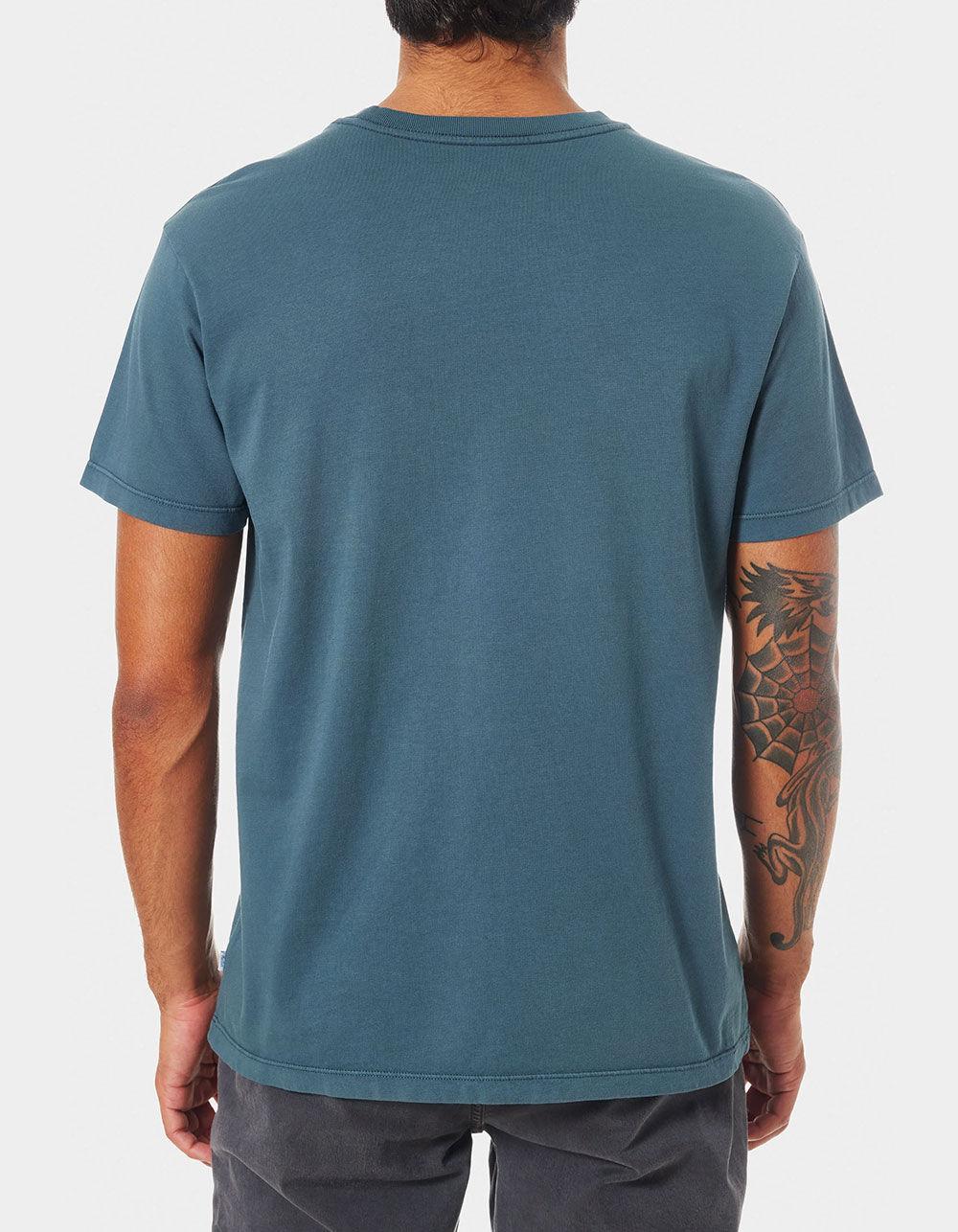 KATIN Base Mens Pocket Tee - SLATE BLUE Product Image
