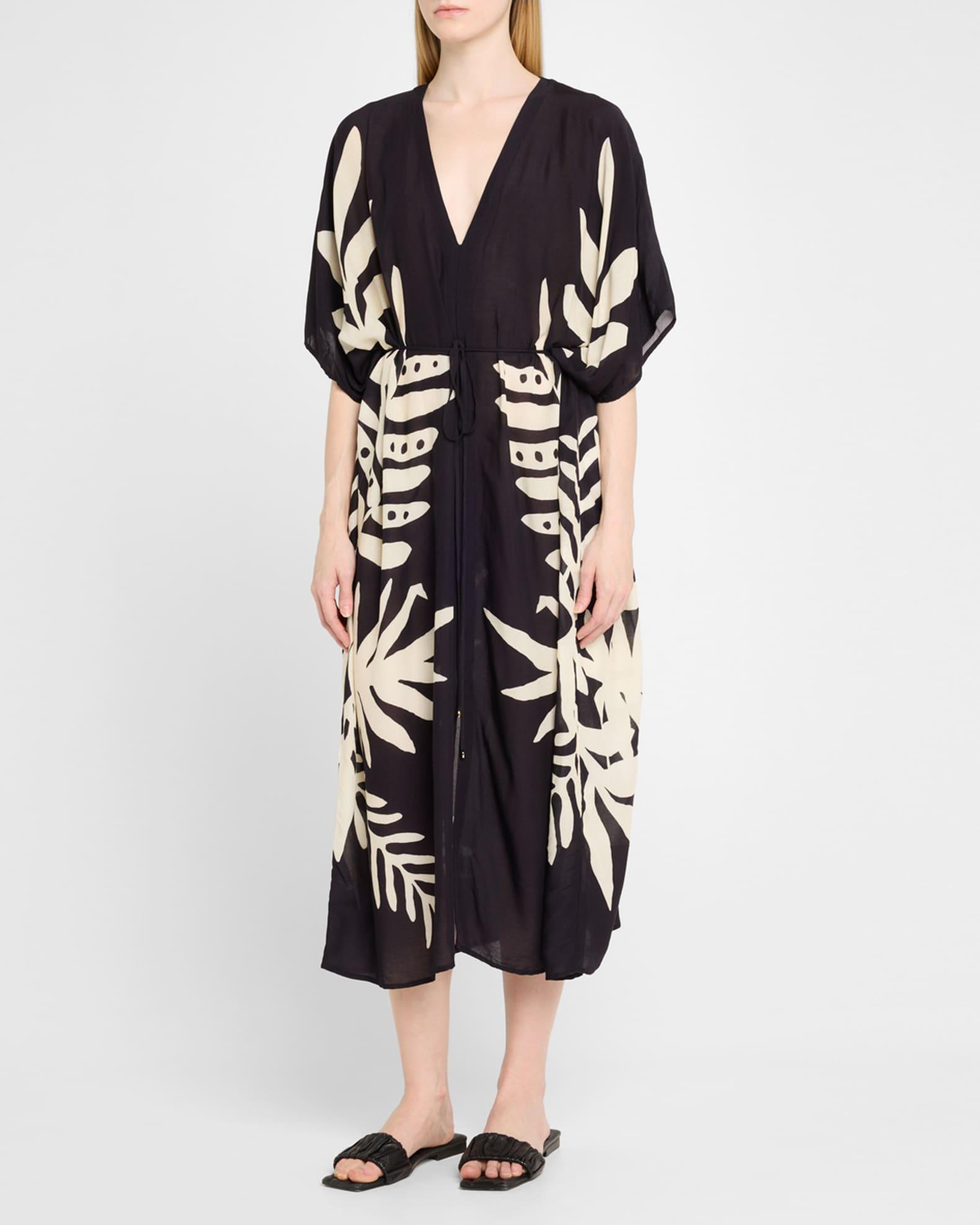 Jungle Frame Kaftan Maxi Dress Product Image