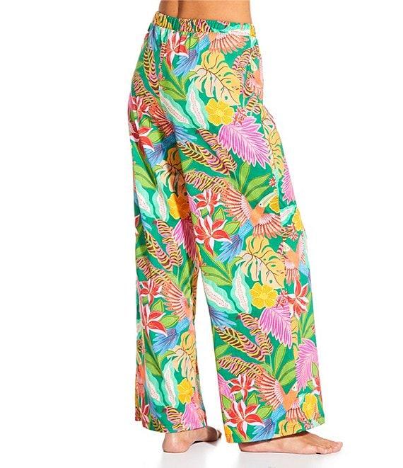 Gibson & Latimer Jungle Life Swim Fabric Pant Swim Cover-Up Product Image
