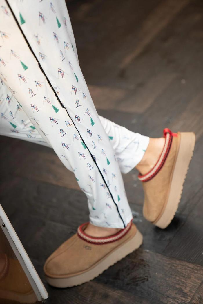 Jolene skiers long pajama set Product Image