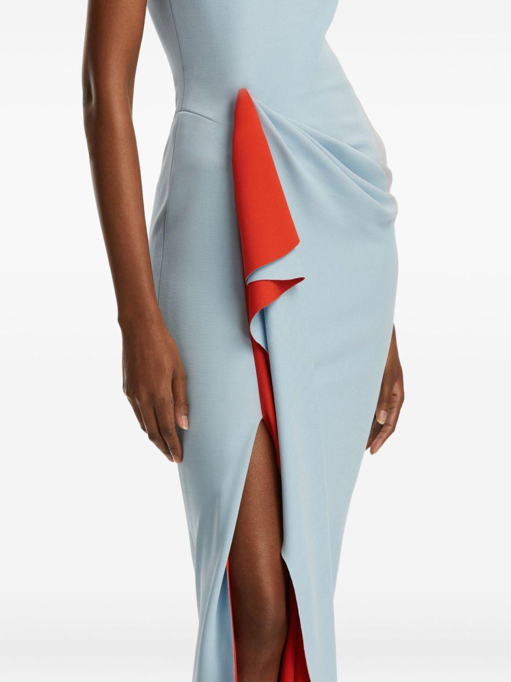 two-tone jersey dress Product Image