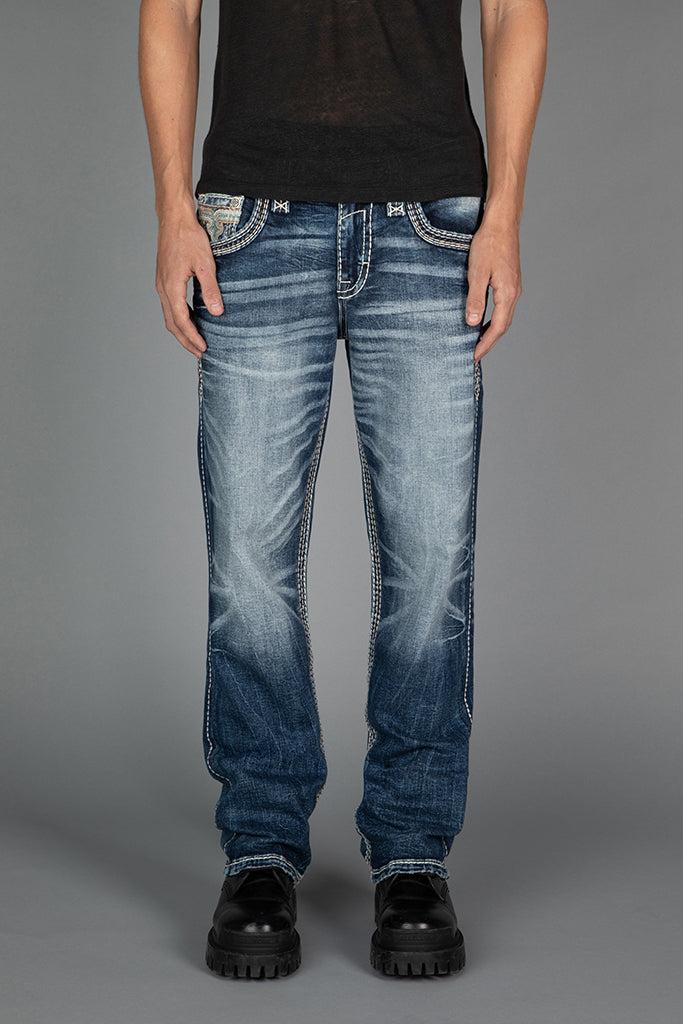 Zaid Bootcut Jeans Male Product Image