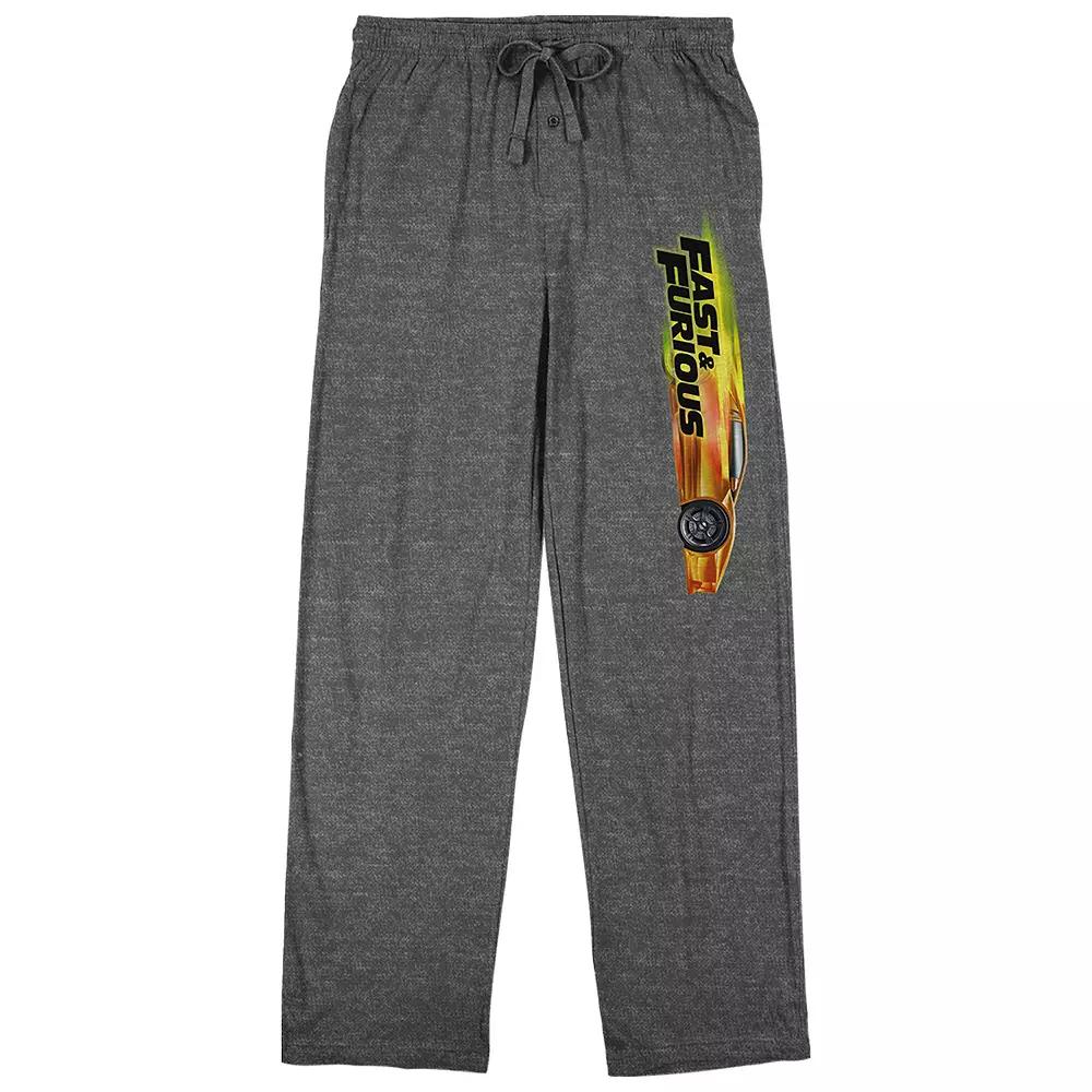 Men's Fast & Furious Race Car Pajama Pants,  Product Image