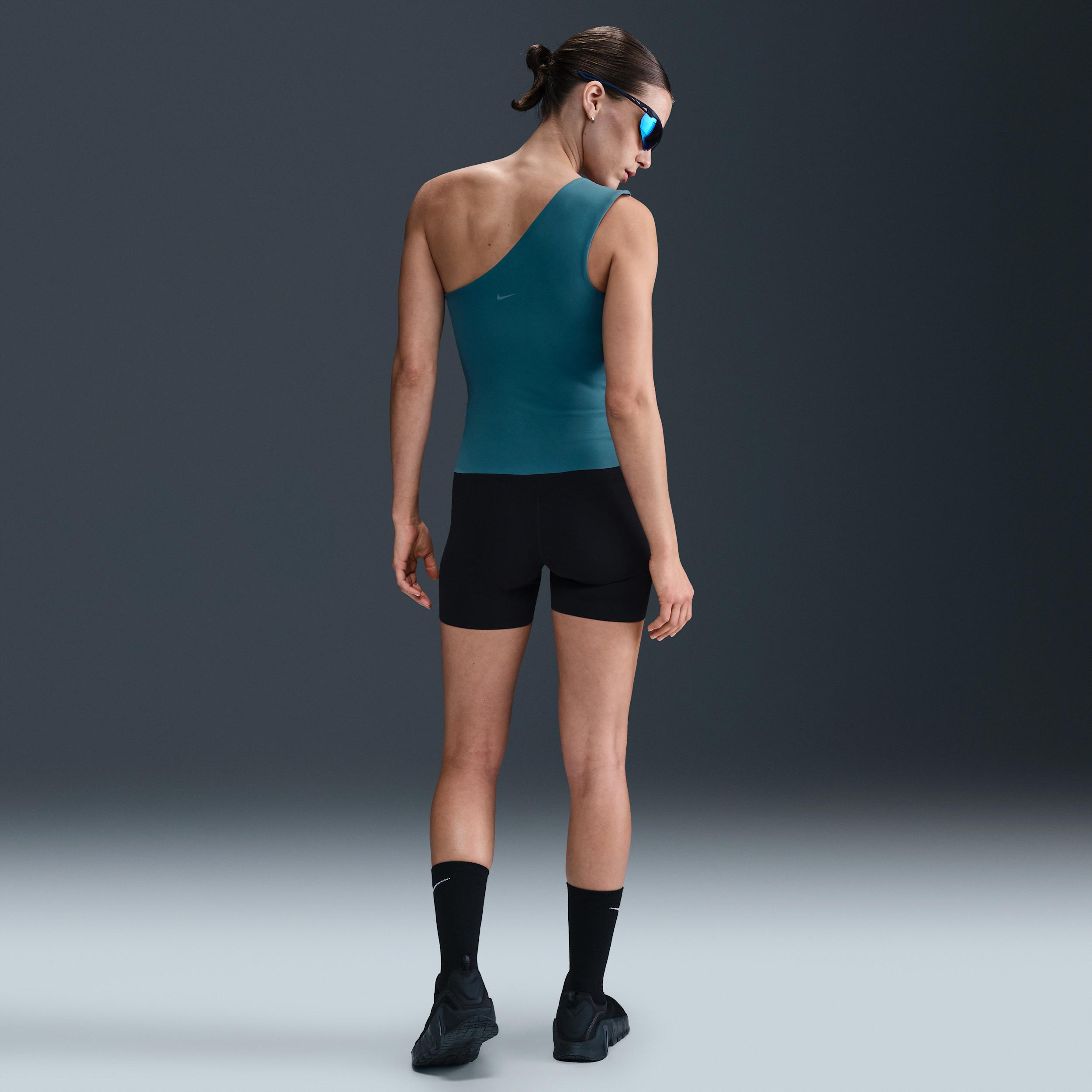 Nike Womens Zenvy Dri-FIT Asymmetrical Tank Top | HJ2287-006 Product Image